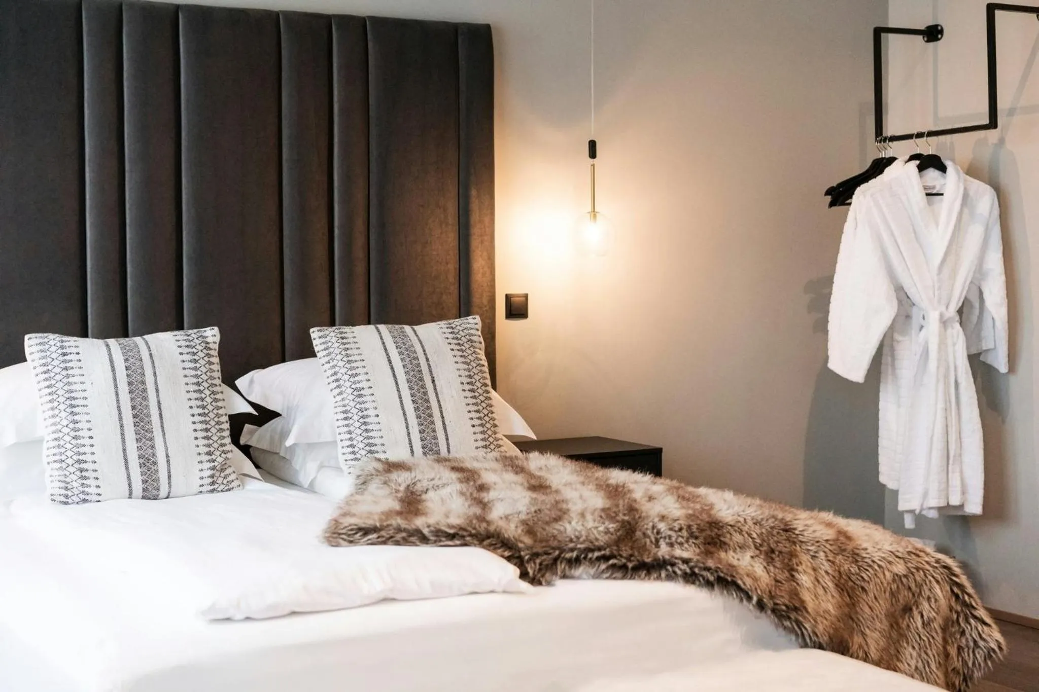 Bedroom, Bed in Hotel Vestmannaeyjar