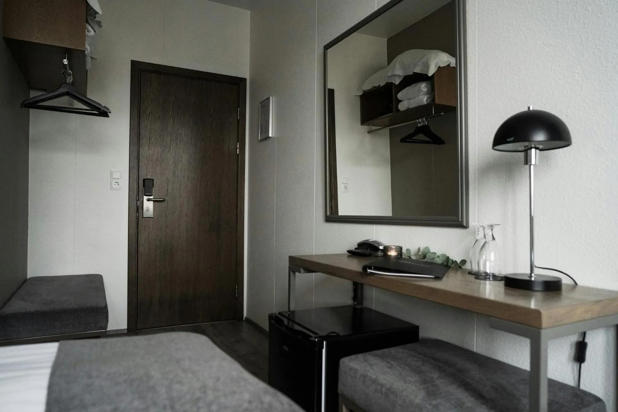 Bedroom, Bed in Hotel Vestmannaeyjar