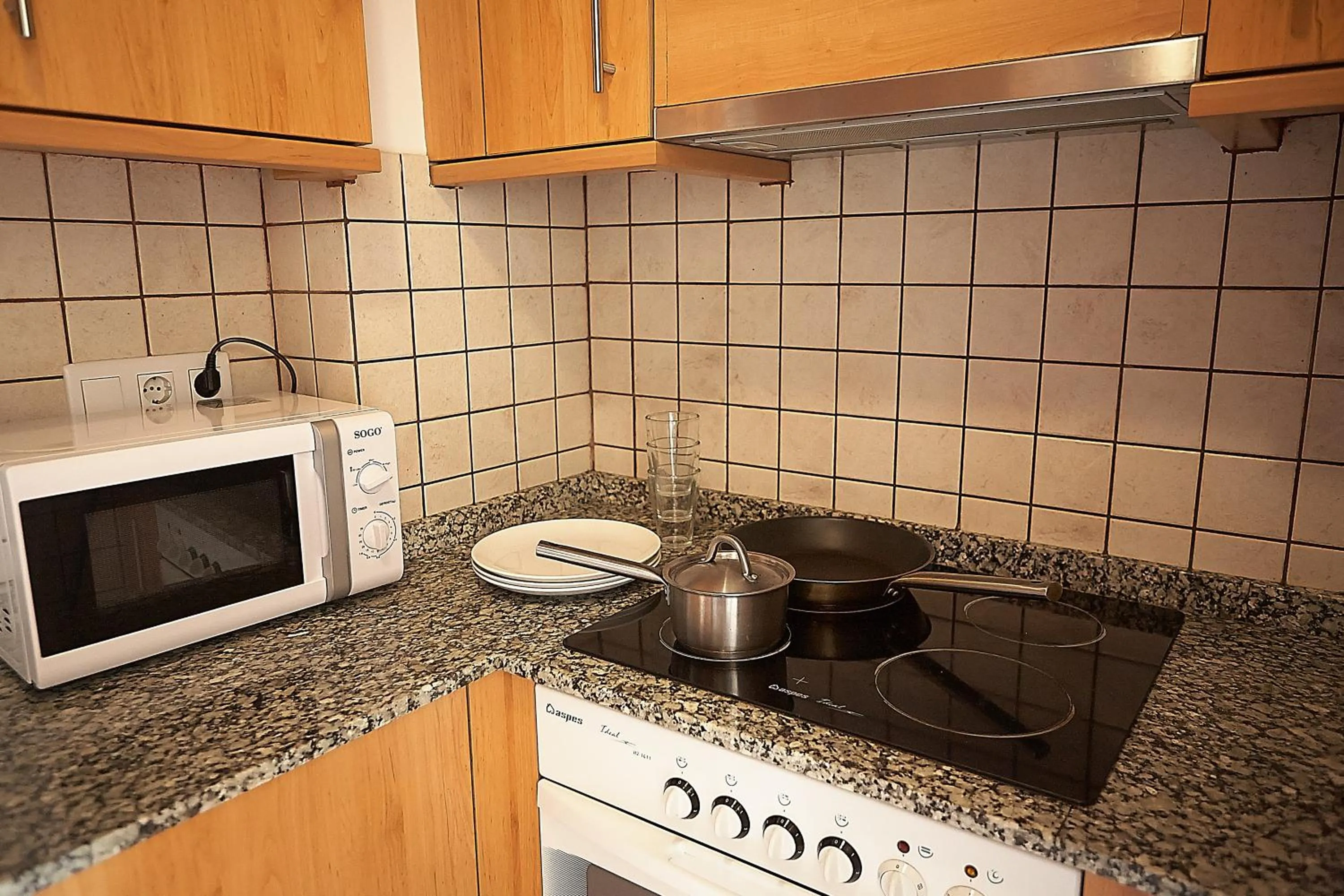 Kitchen or kitchenette in Alguera Apartments Sant Andreu