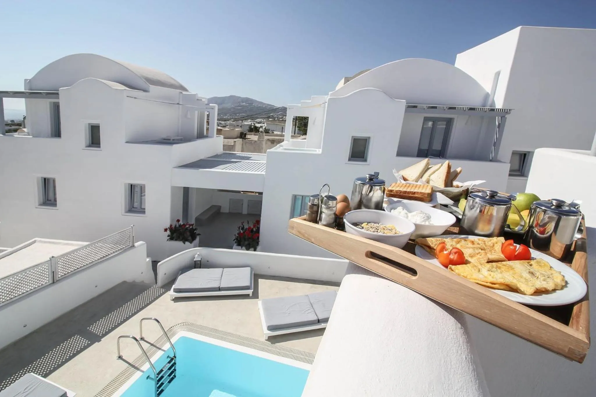 Breakfast in Palmariva Villas