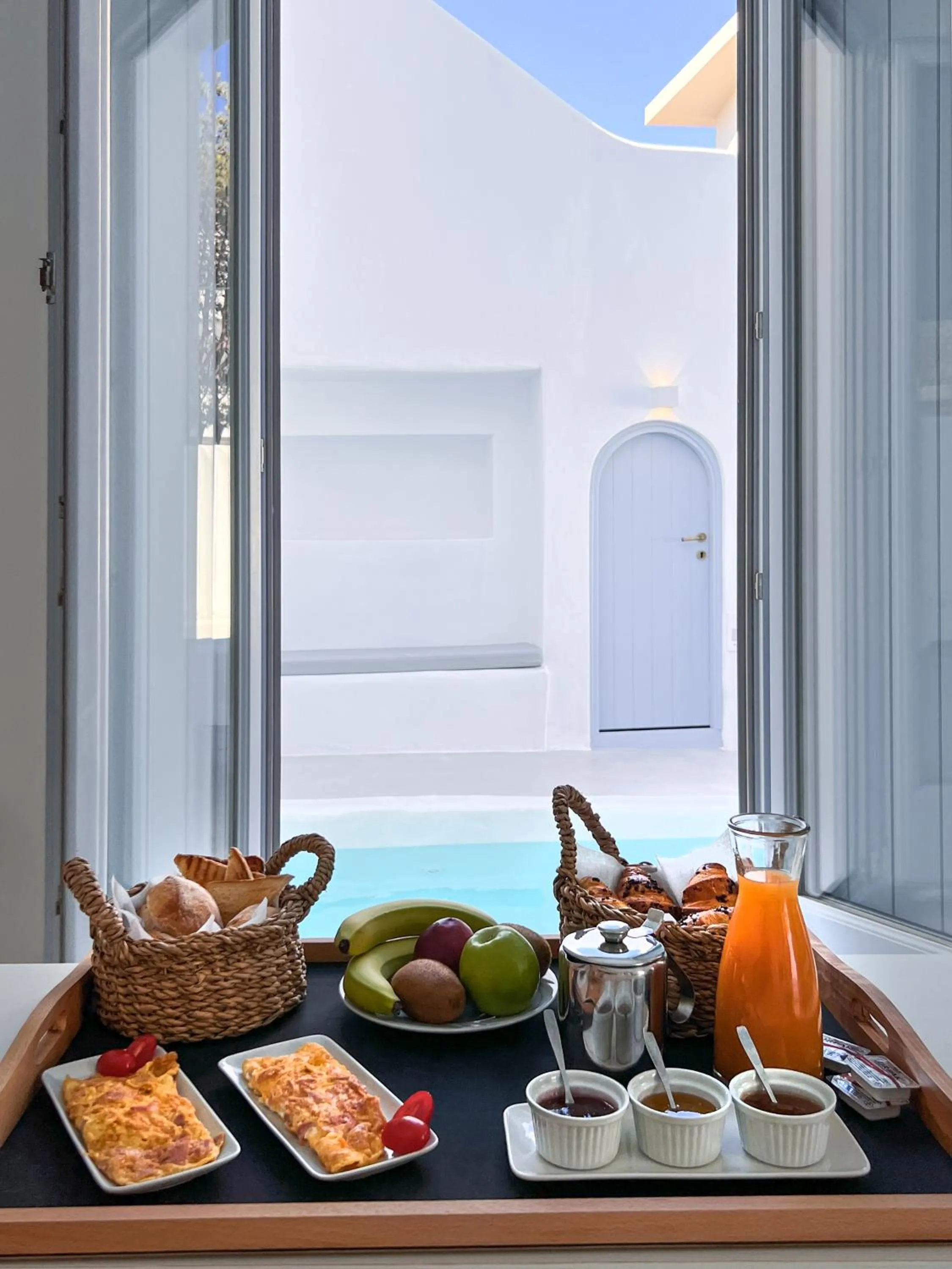 Breakfast in Palmariva Villas