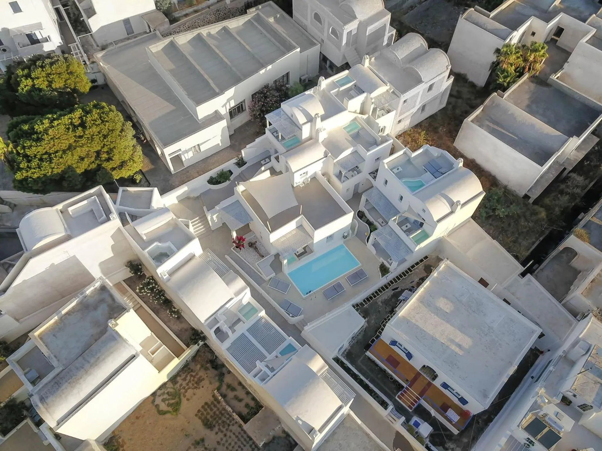 Bird's eye view in Palmariva Villas