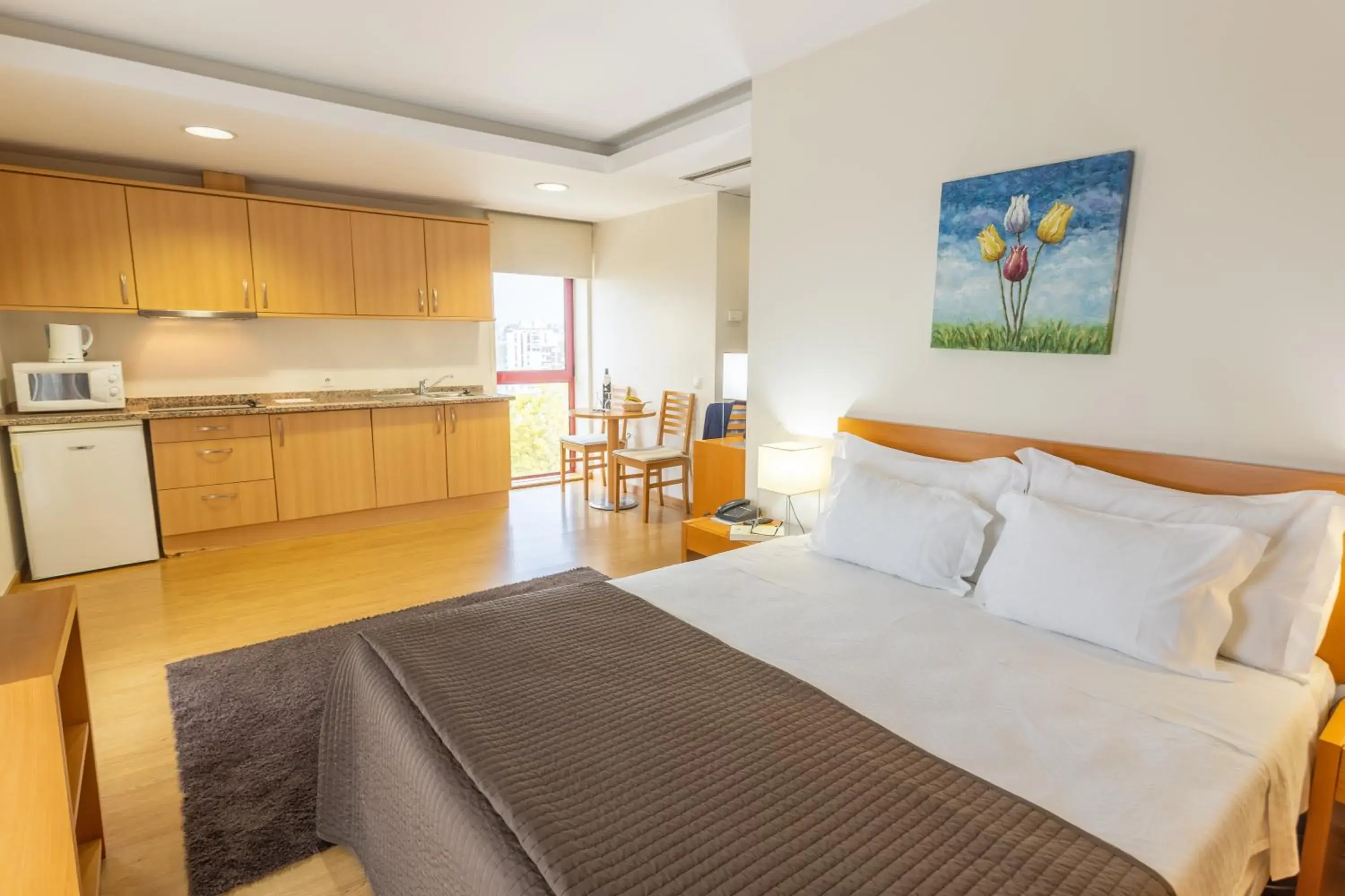 Bed in Eurosol Residence Hotel Apartamento Bed in Eurosol Residence Hotel Apartamento