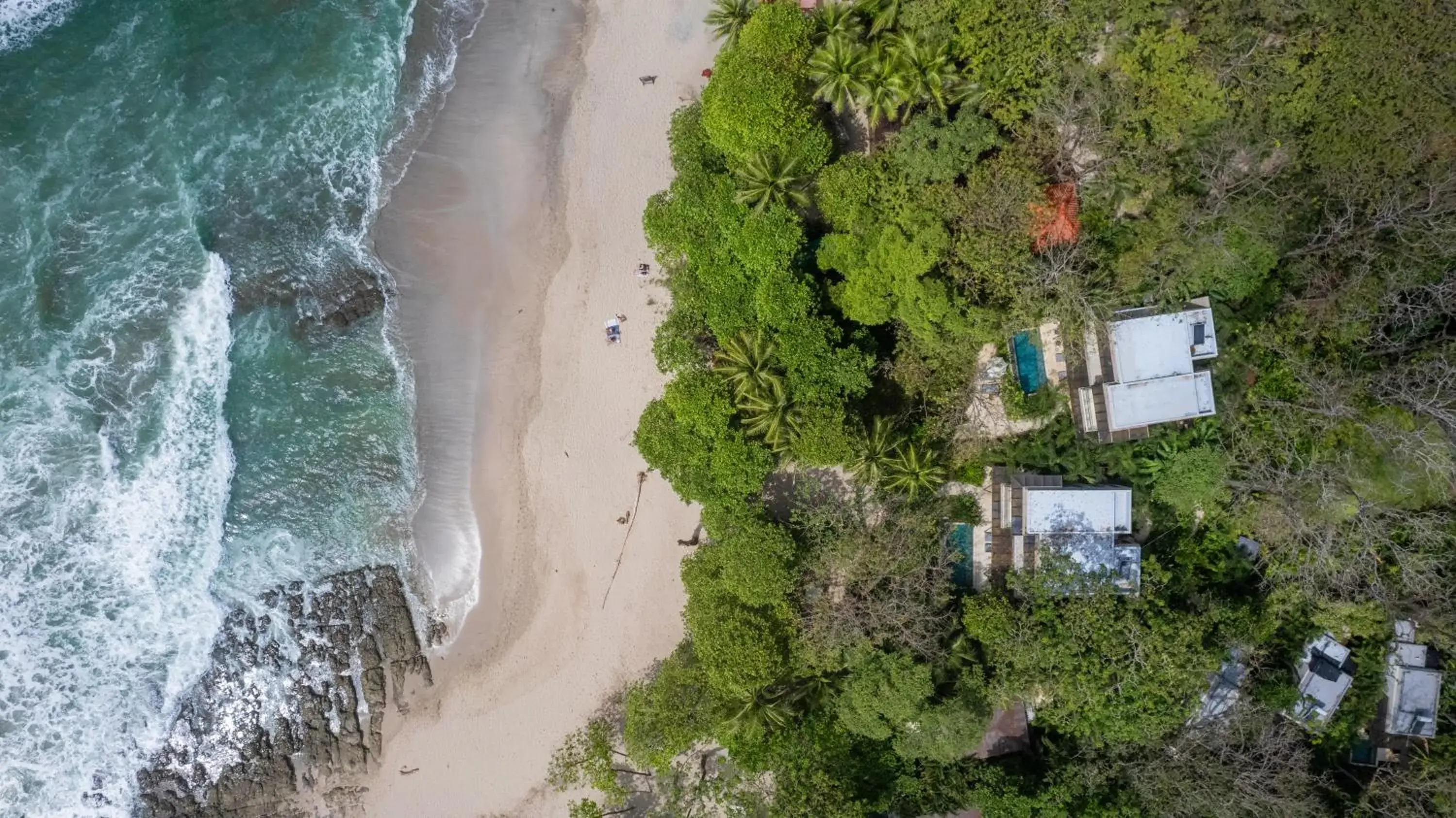Bird's eye view in Hotel Nantipa - A Tico Beach Experience Bird's eye view in Hotel Nantipa - A Tico Beach Experience