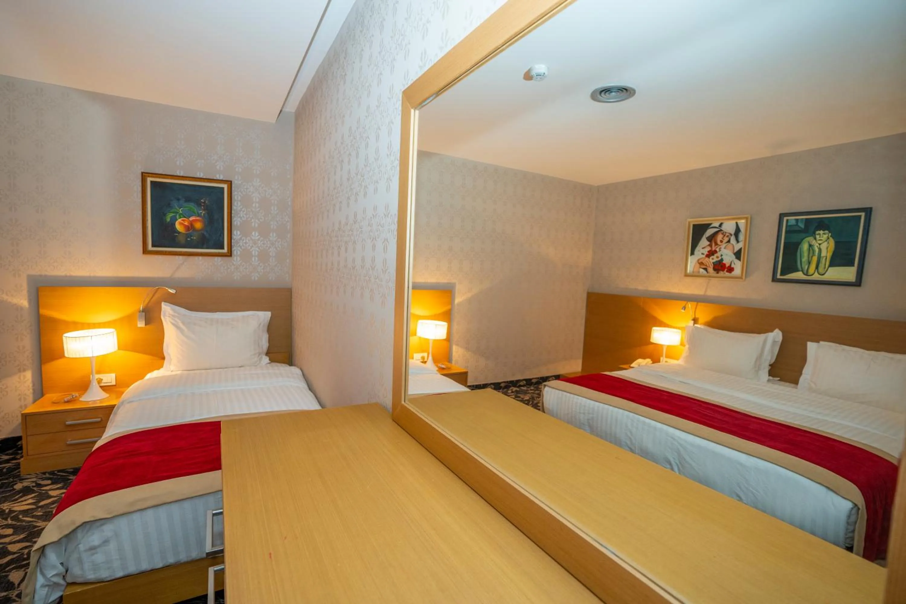 Bed in Hotel Colosseo & Spa