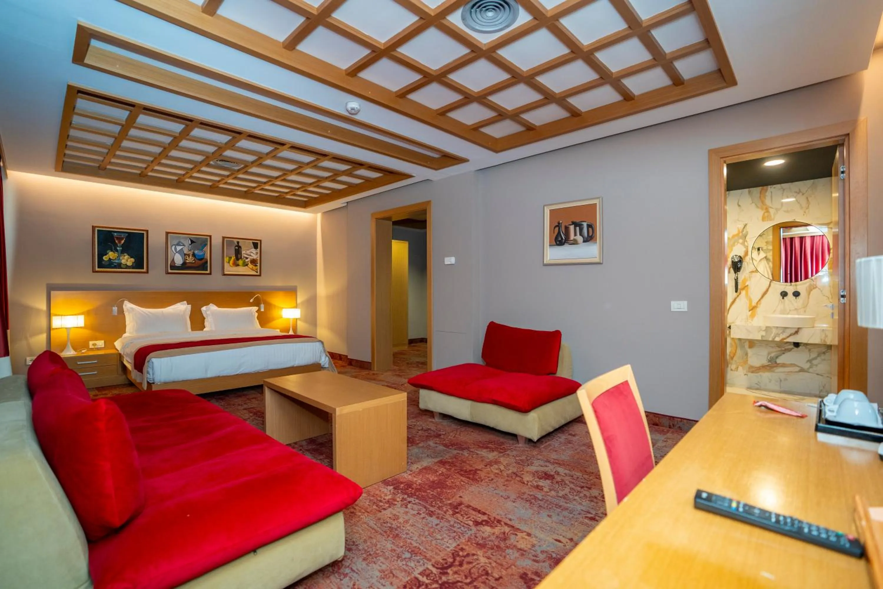 Bed in Hotel Colosseo & Spa