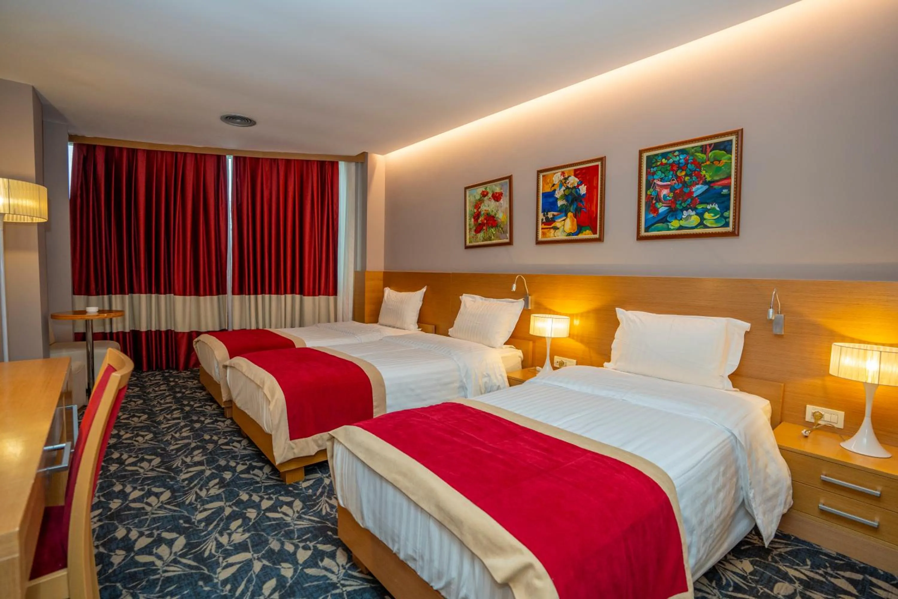 Bed in Hotel Colosseo & Spa