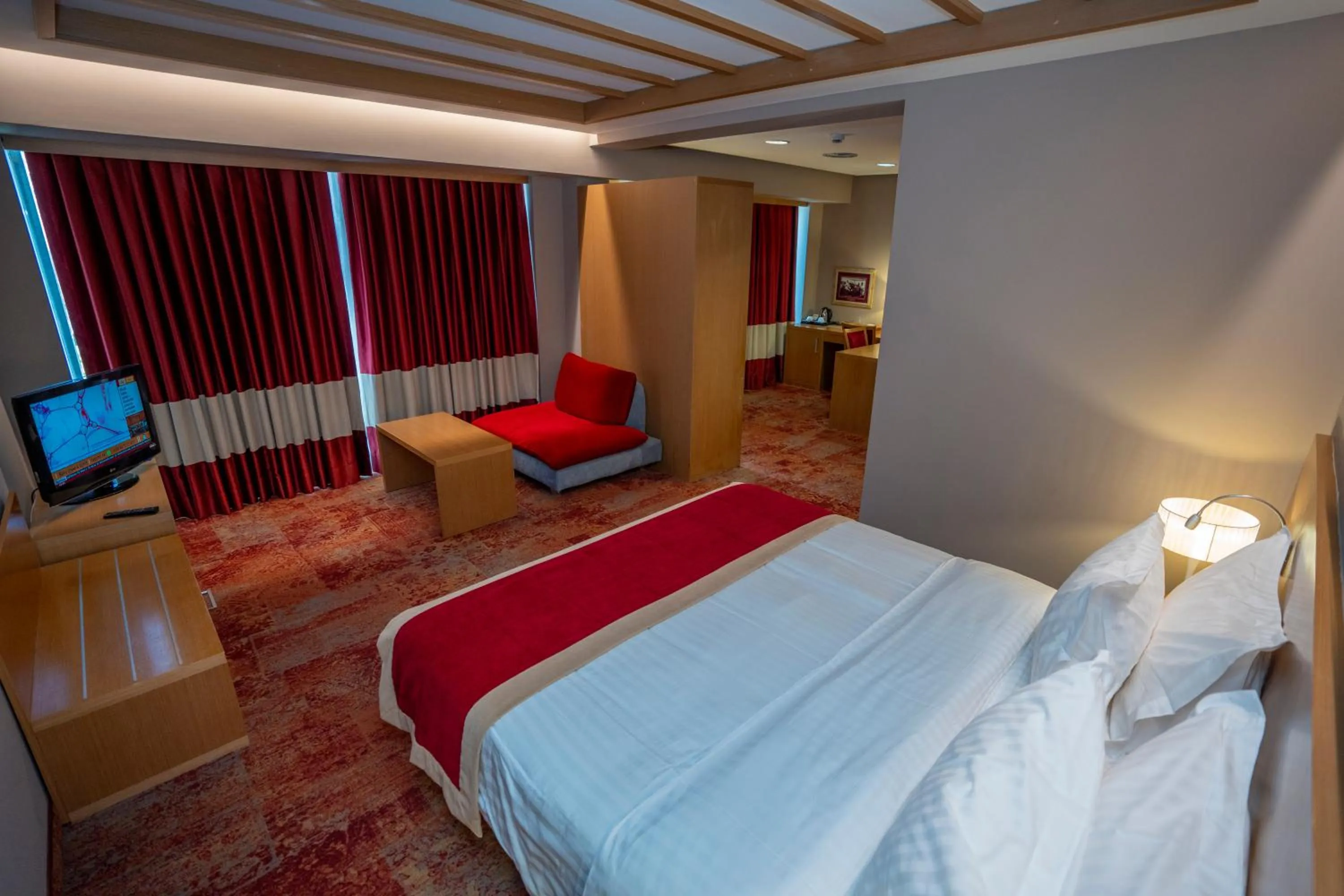 Bed in Hotel Colosseo & Spa