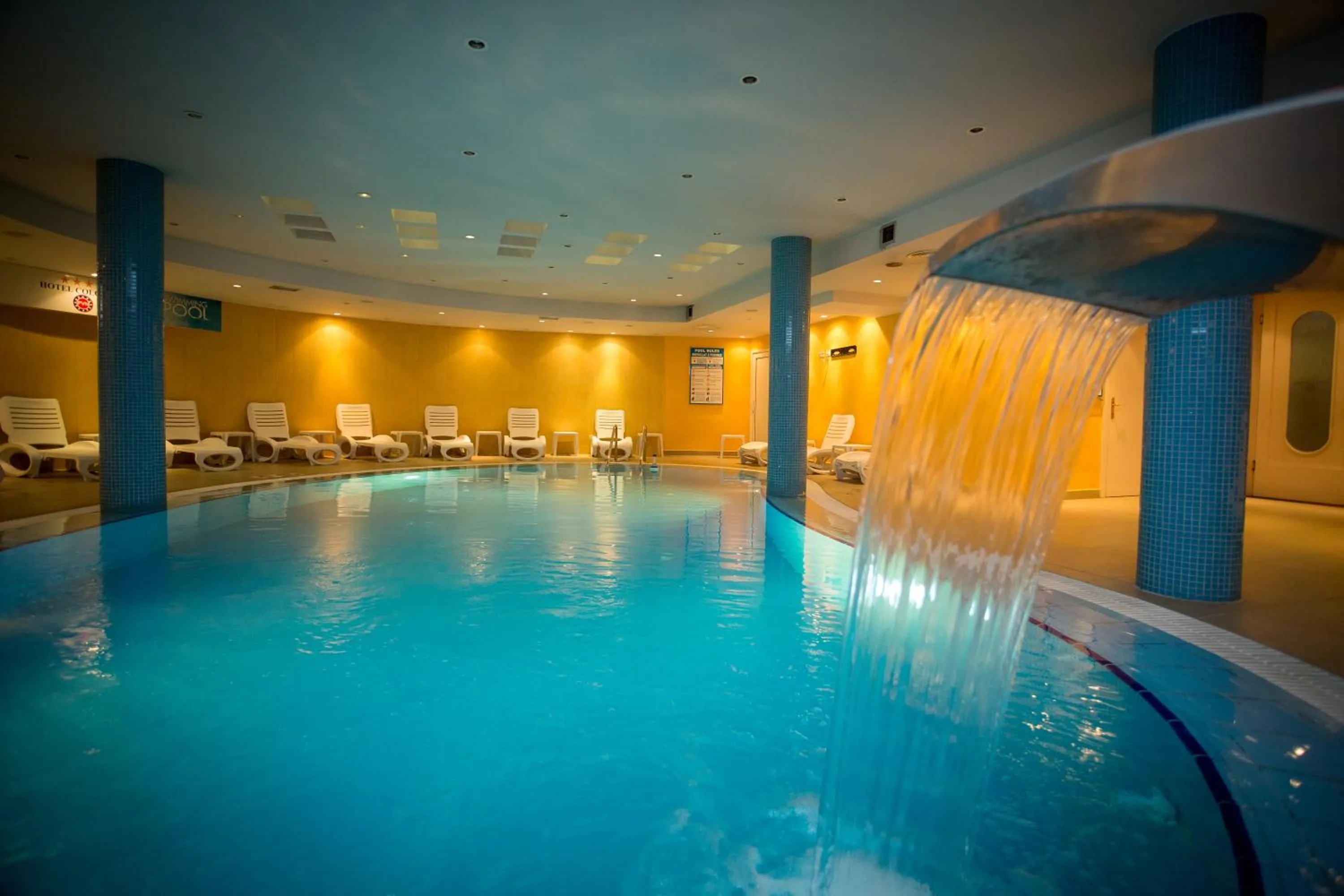 Swimming pool in Hotel Colosseo & Spa