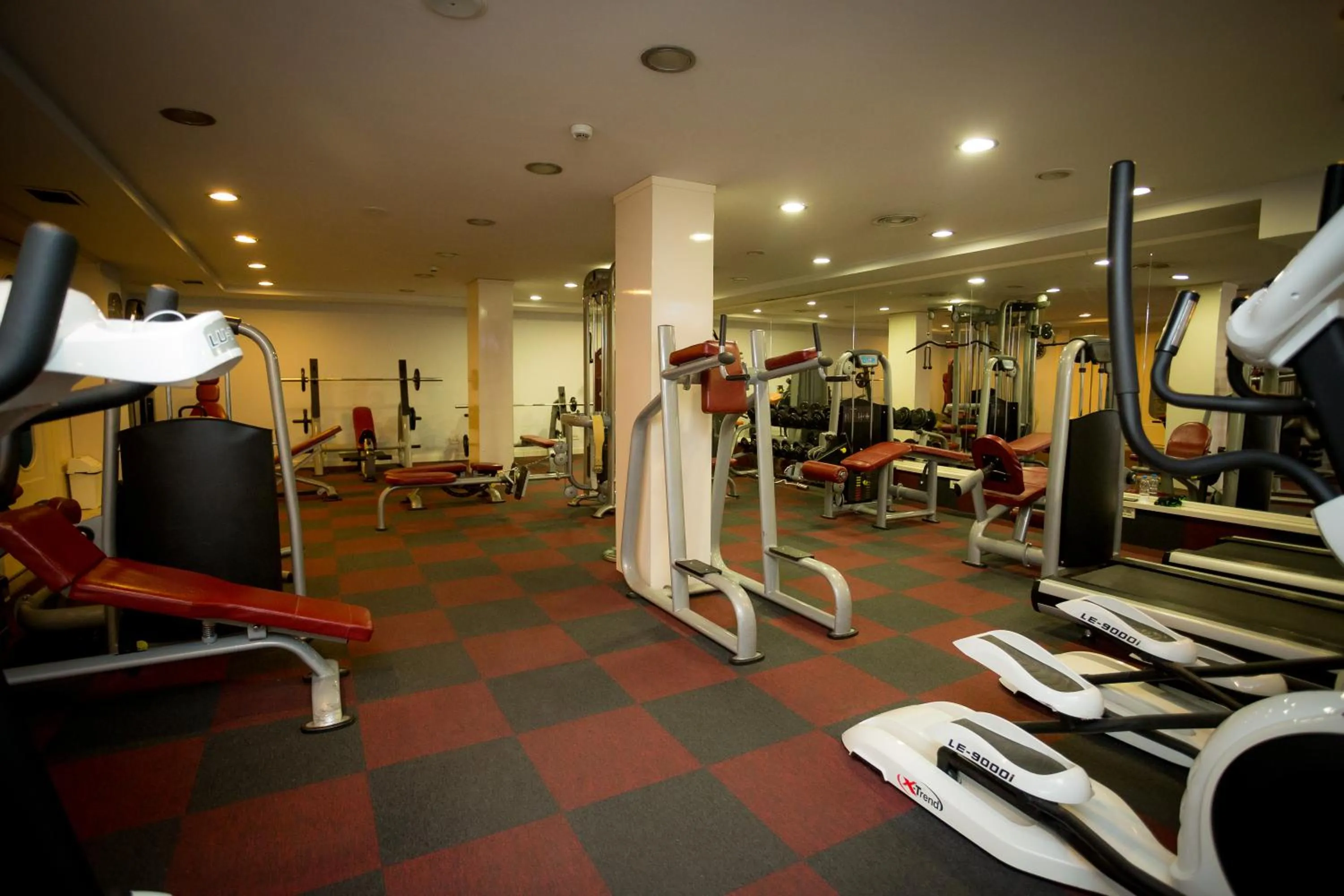Fitness centre/facilities in Hotel Colosseo & Spa
