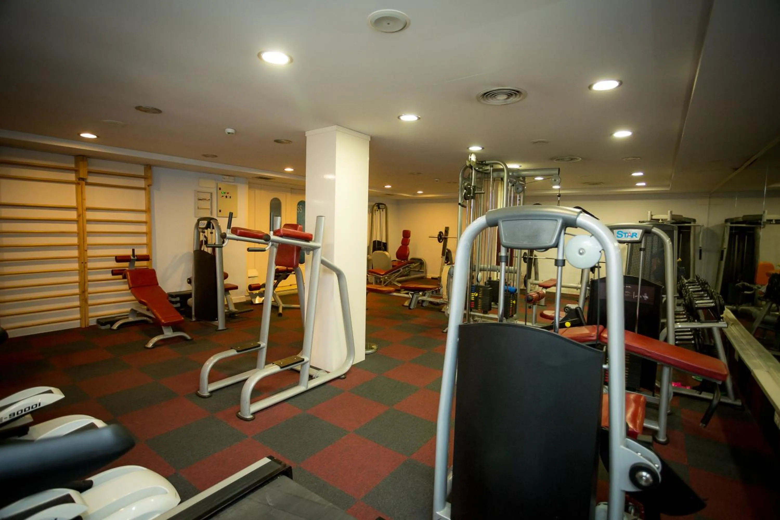 Fitness centre/facilities in Hotel Colosseo & Spa