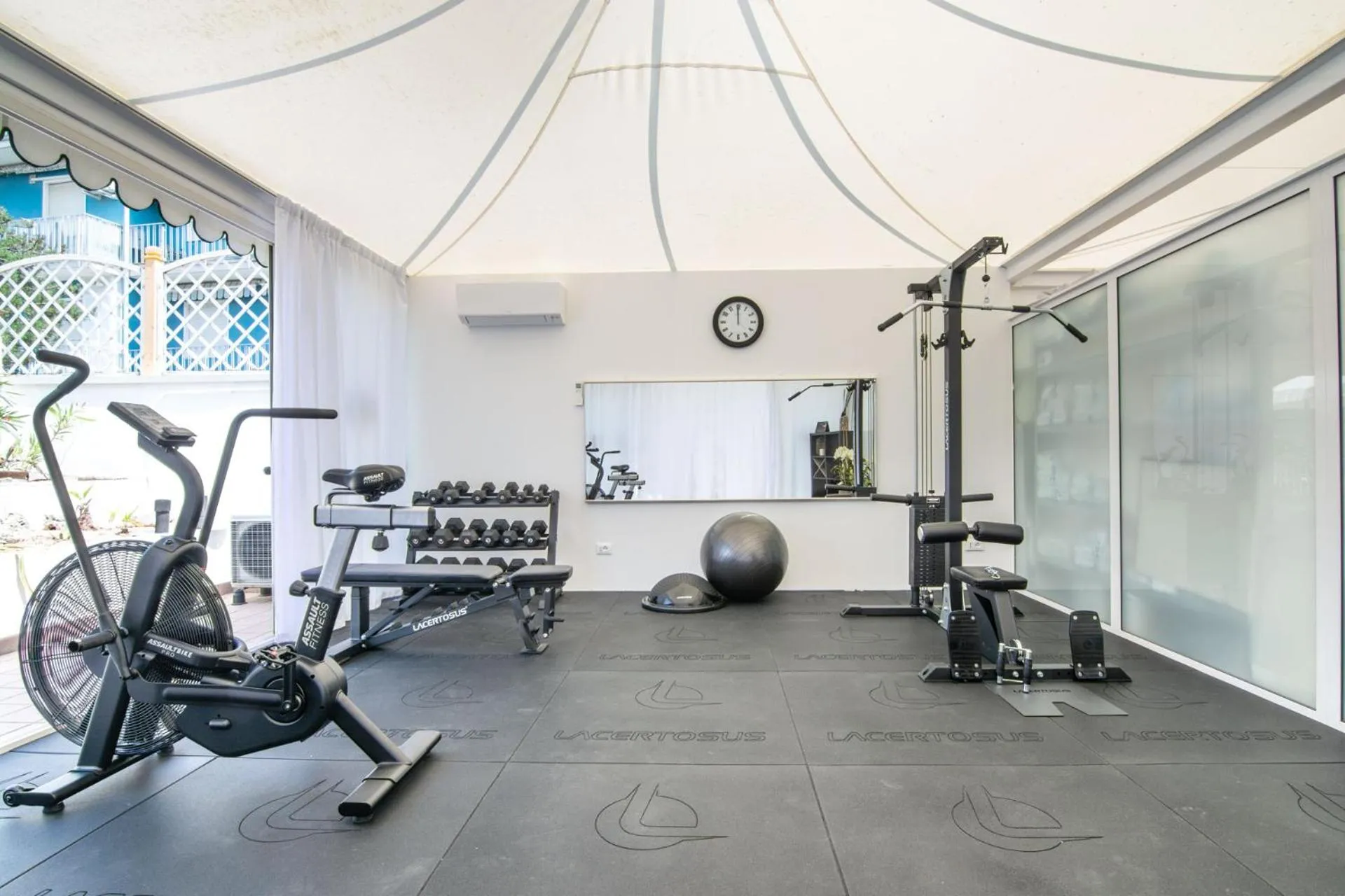 Fitness centre/facilities in Park Hotel Pineta Boutique Hotel