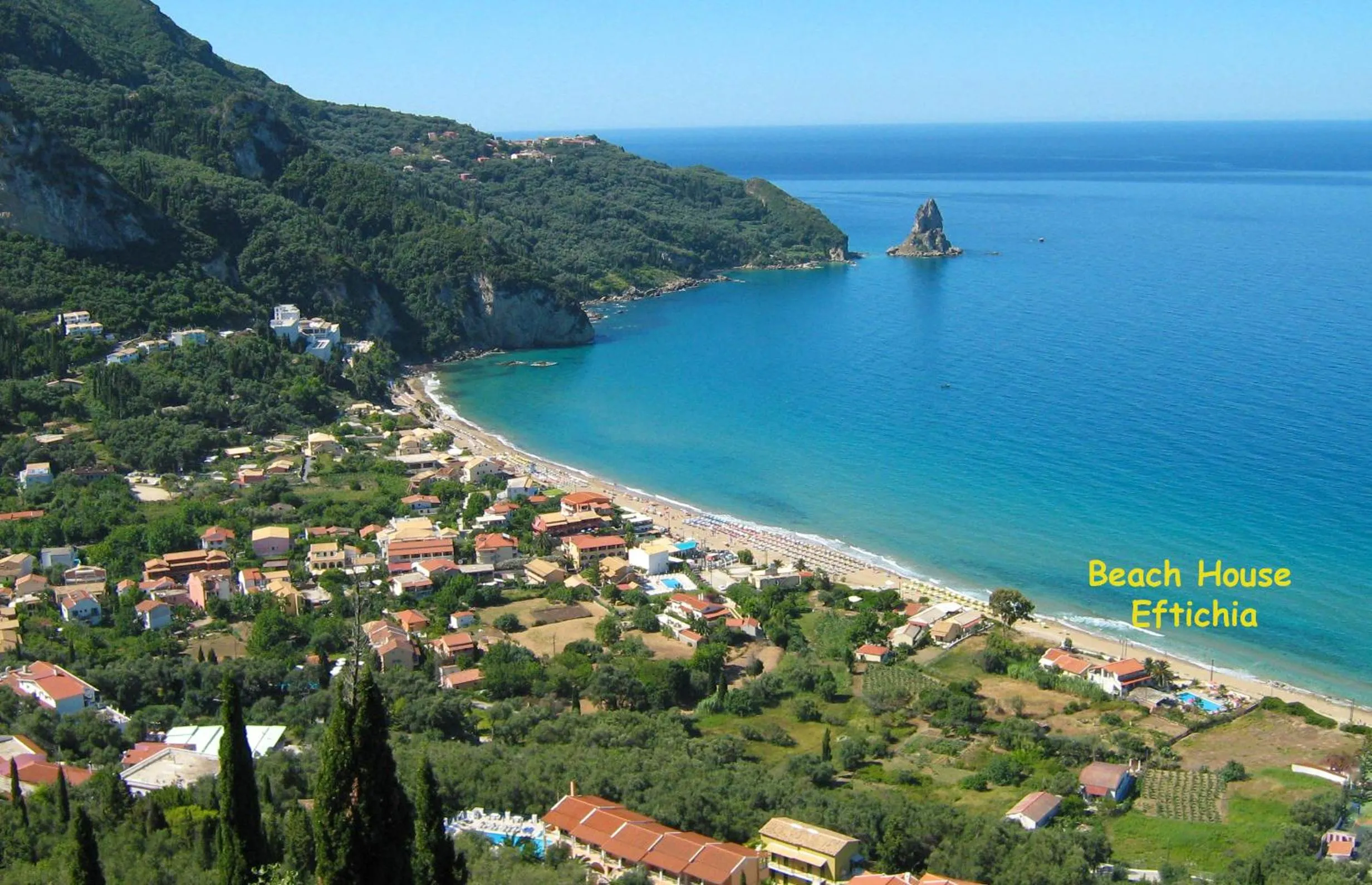 Beachfront holiday house Eftichia