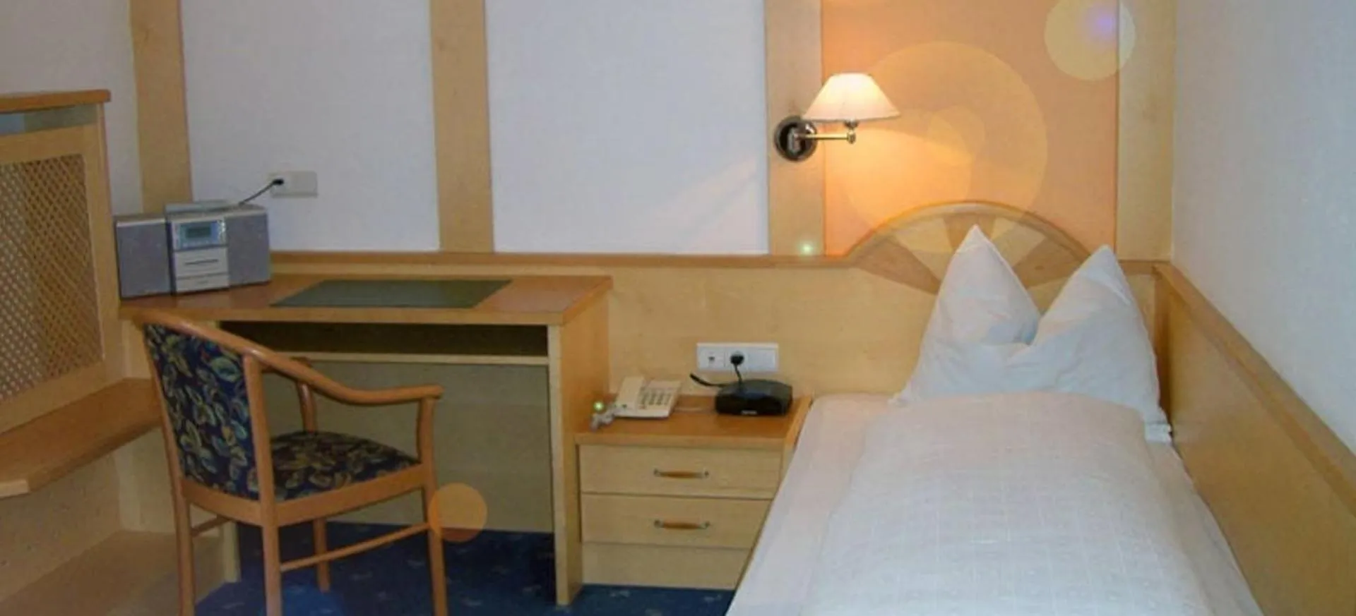 Photo of the whole room, Bed in Parkhotel Plauserhof