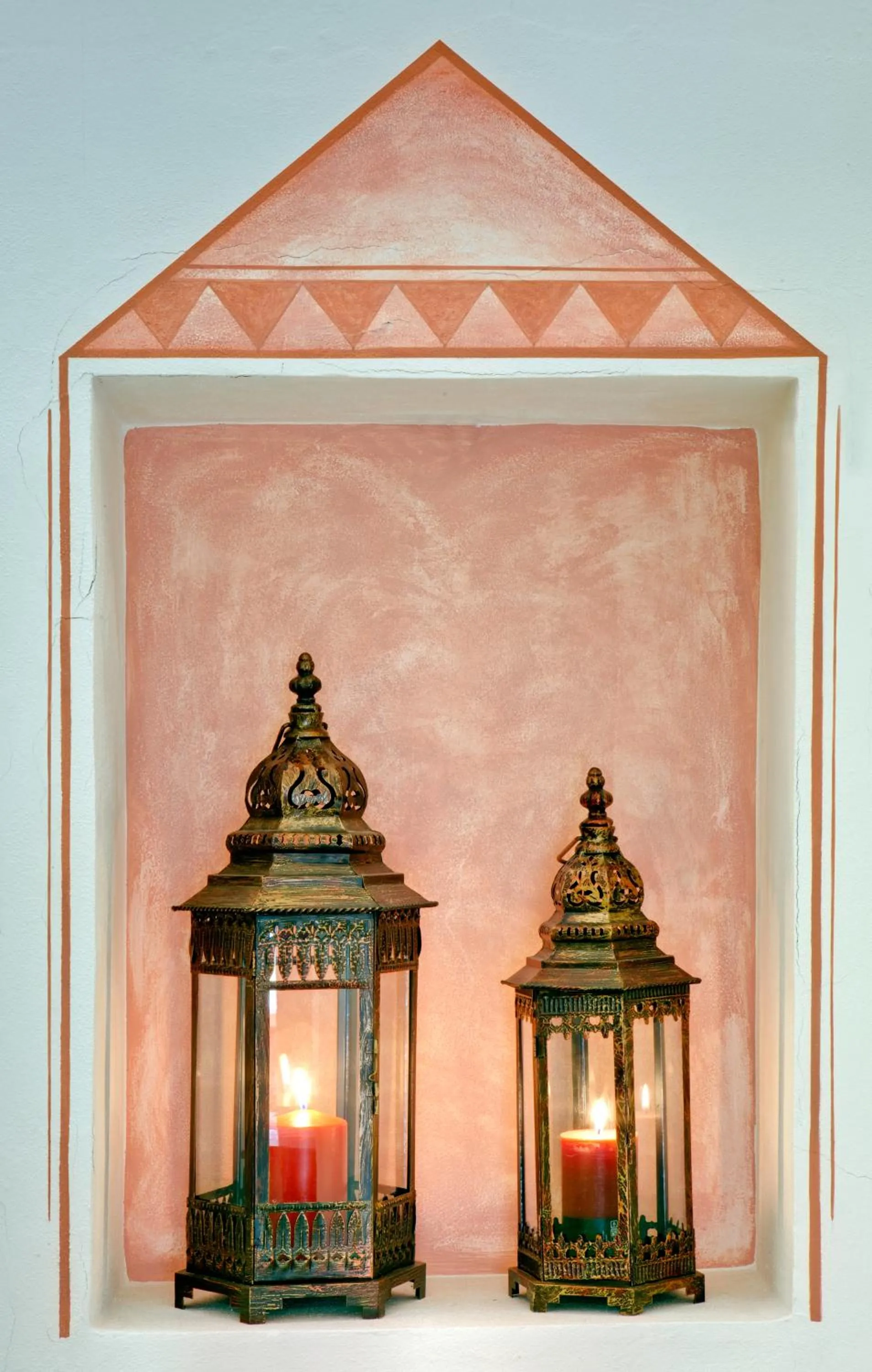 Decorative detail in Parkhotel Plauserhof