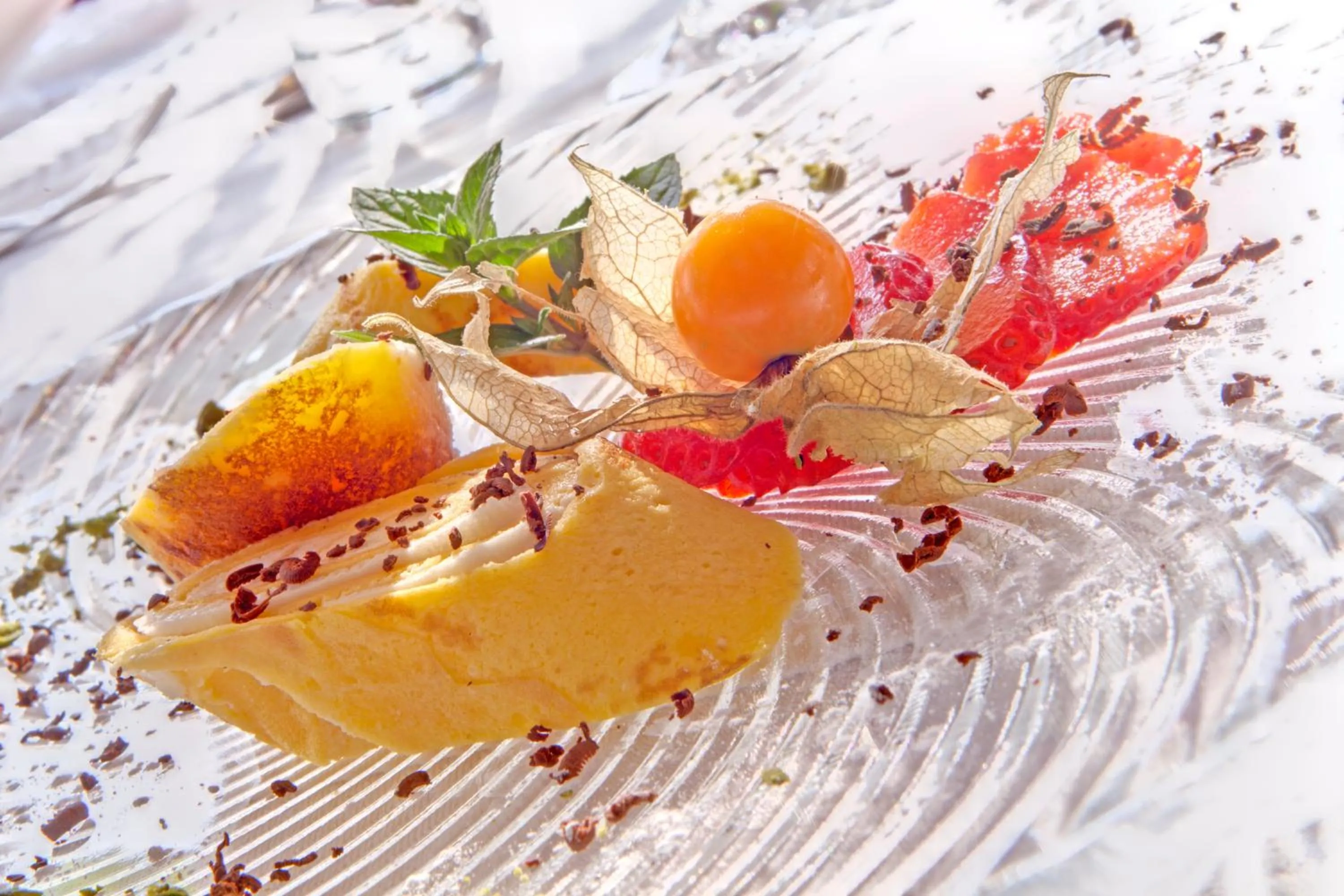 Food close-up in Parkhotel Plauserhof