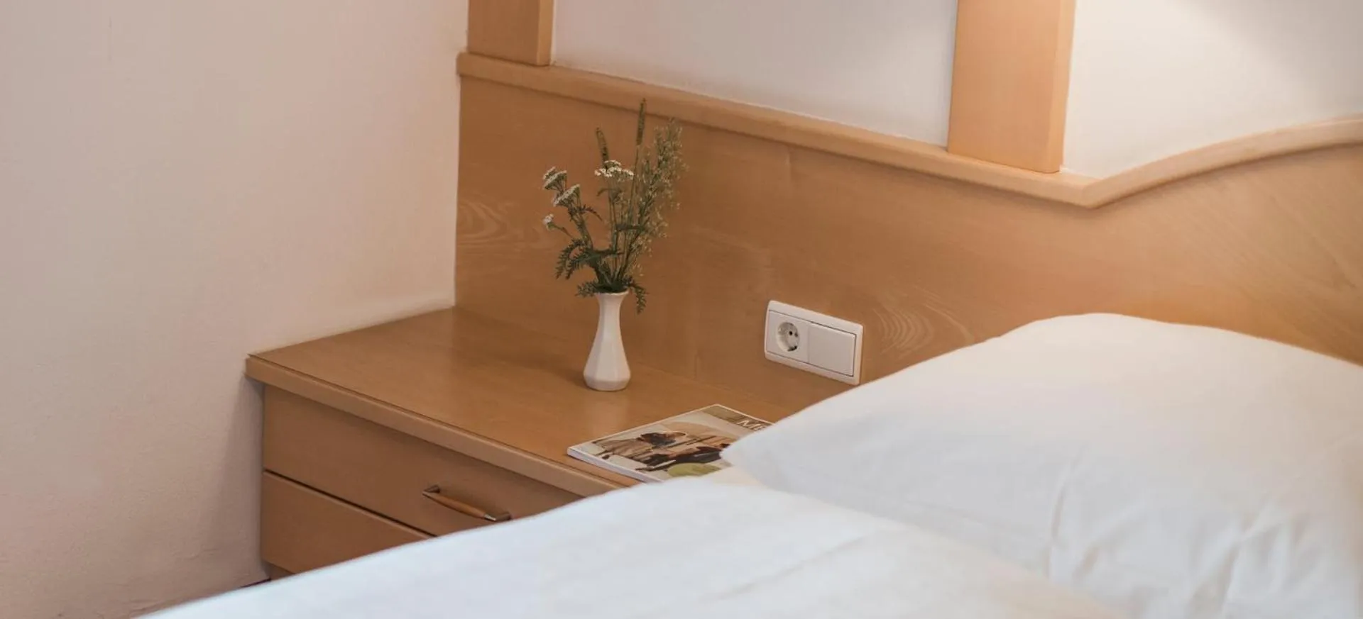 Photo of the whole room, Bed in Parkhotel Plauserhof