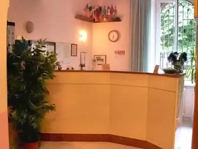 Lobby or reception in Hotel Rallye