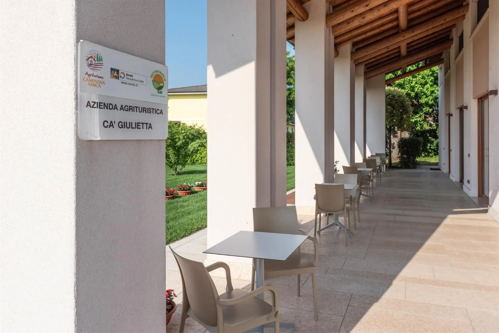 Patio in Agriturismo Ca' Giulietta