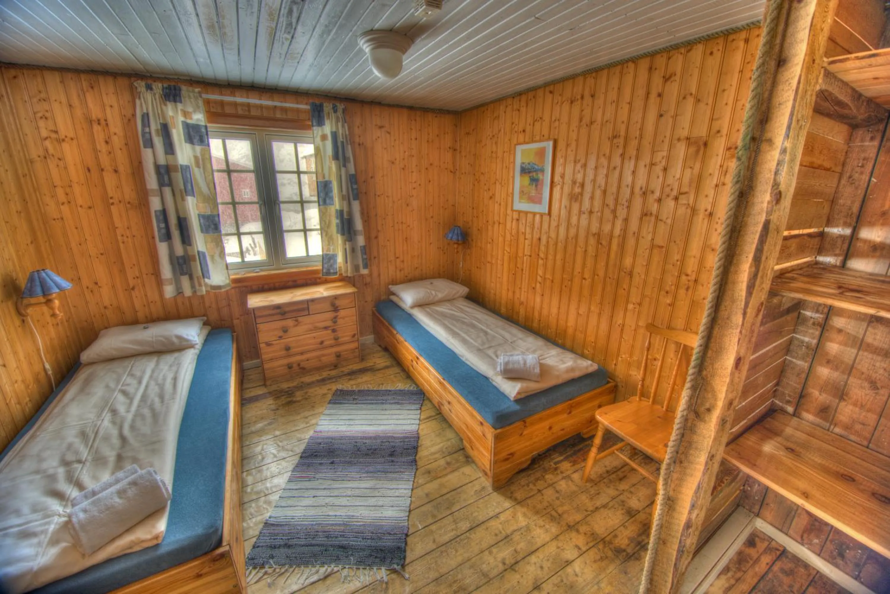 Bedroom in Holmvik Brygge Nyksund