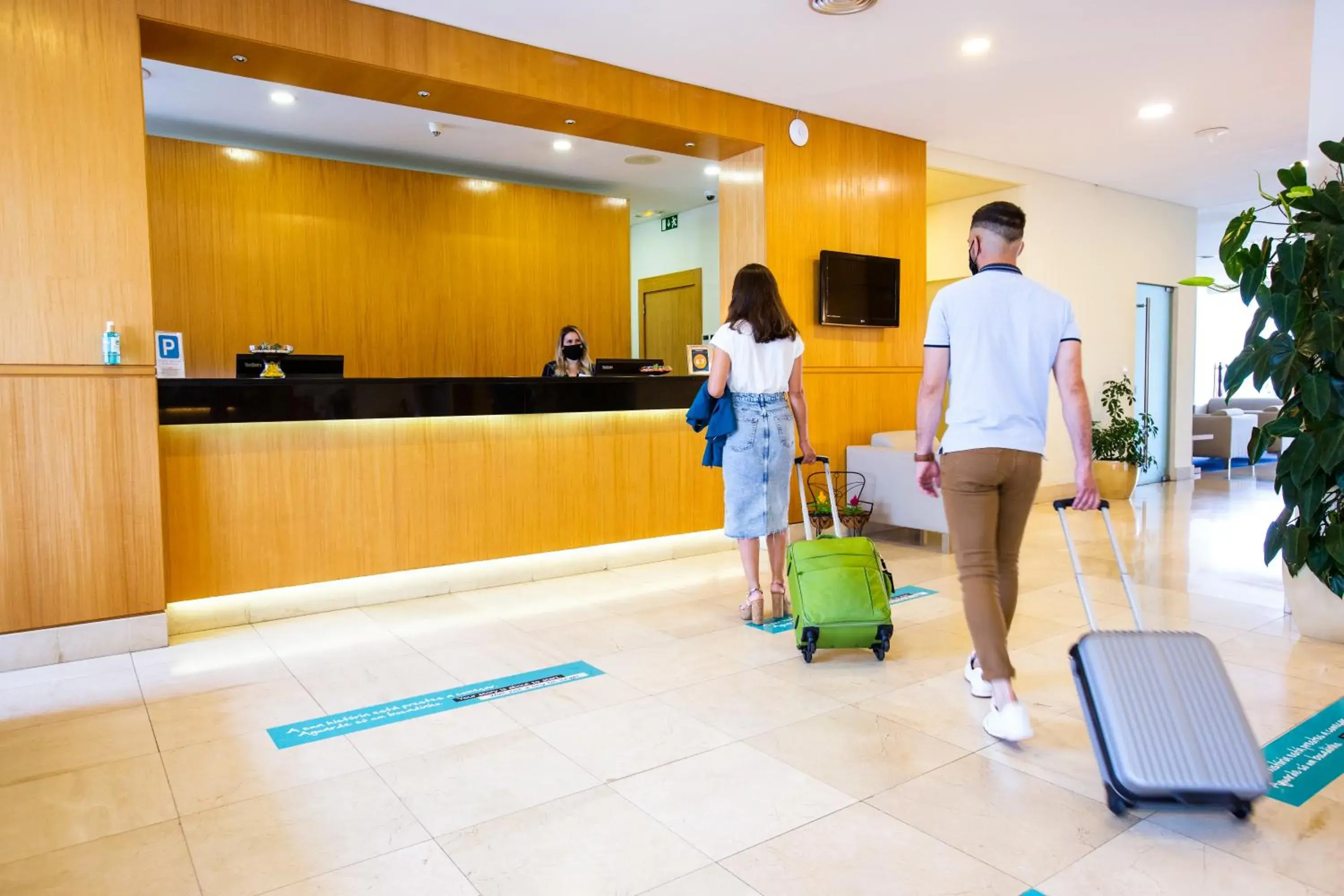 Lobby or reception in MS Vila Nova Lobby or reception in MS Vila Nova