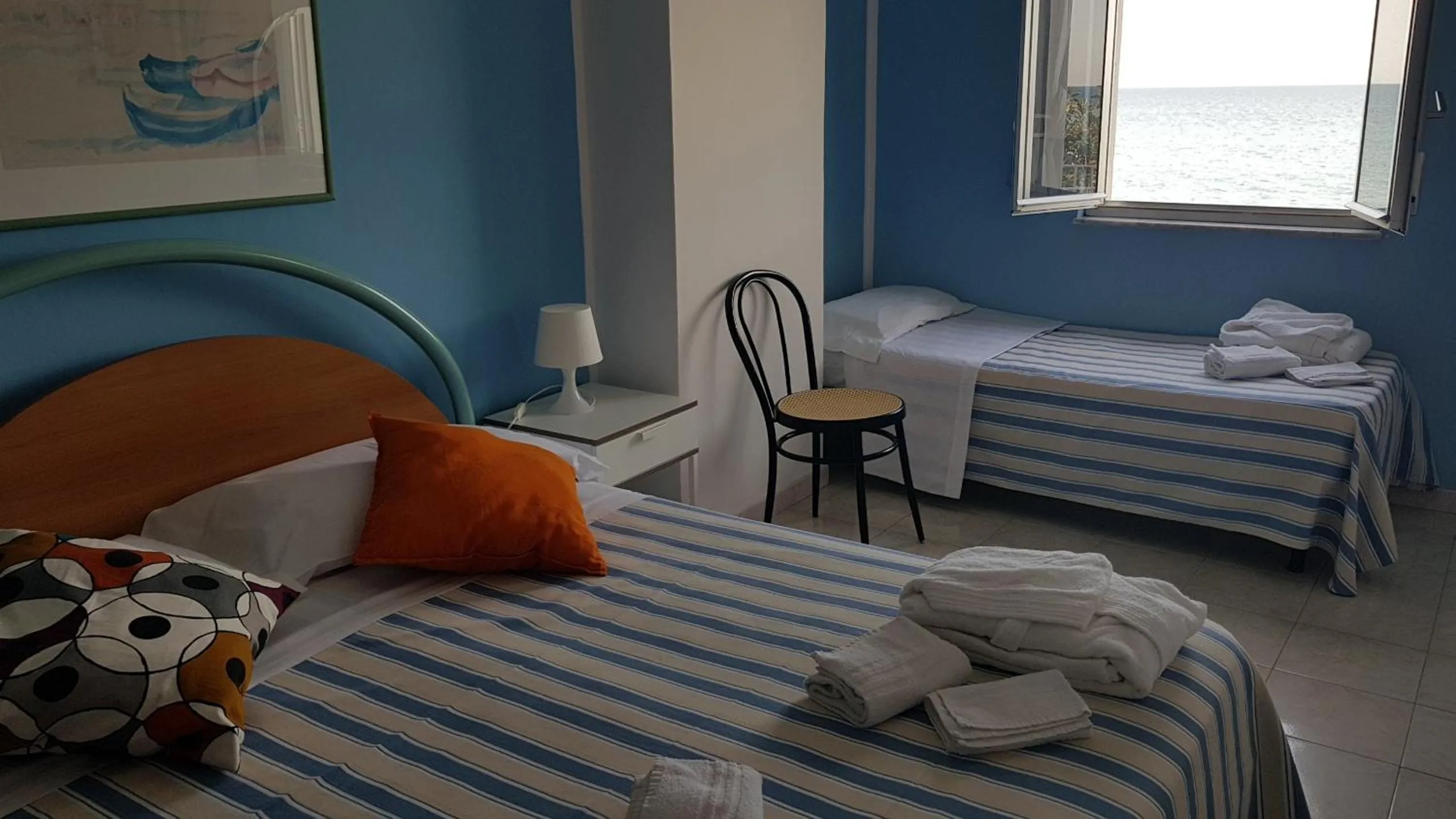 Bedroom in Hotel Ristorante La Scogliera - NUOVA GESTIONE