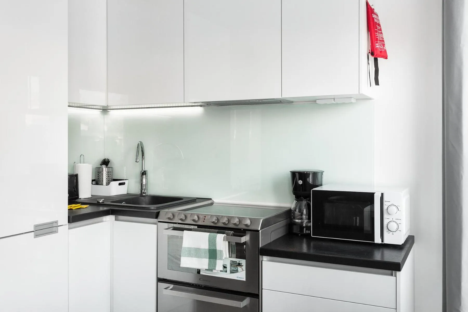 Kitchen or kitchenette in Hiisi Homes Helsinki Haaga