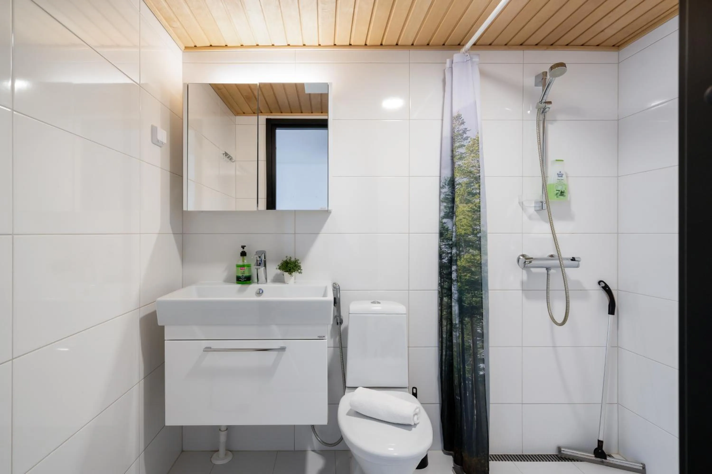 Bathroom in Hiisi Homes Helsinki Haaga