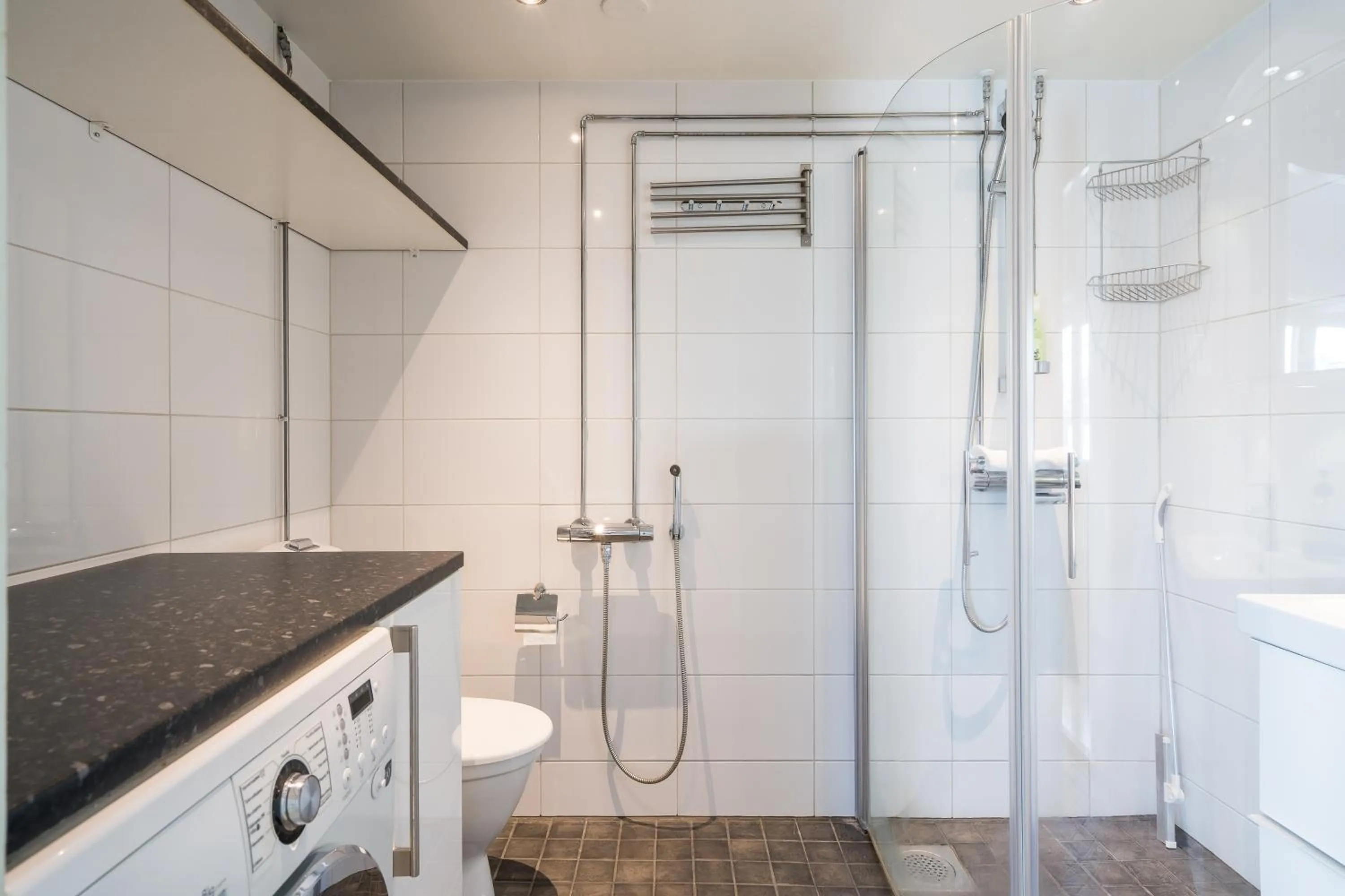 Bathroom in Hiisi Homes Helsinki Haaga