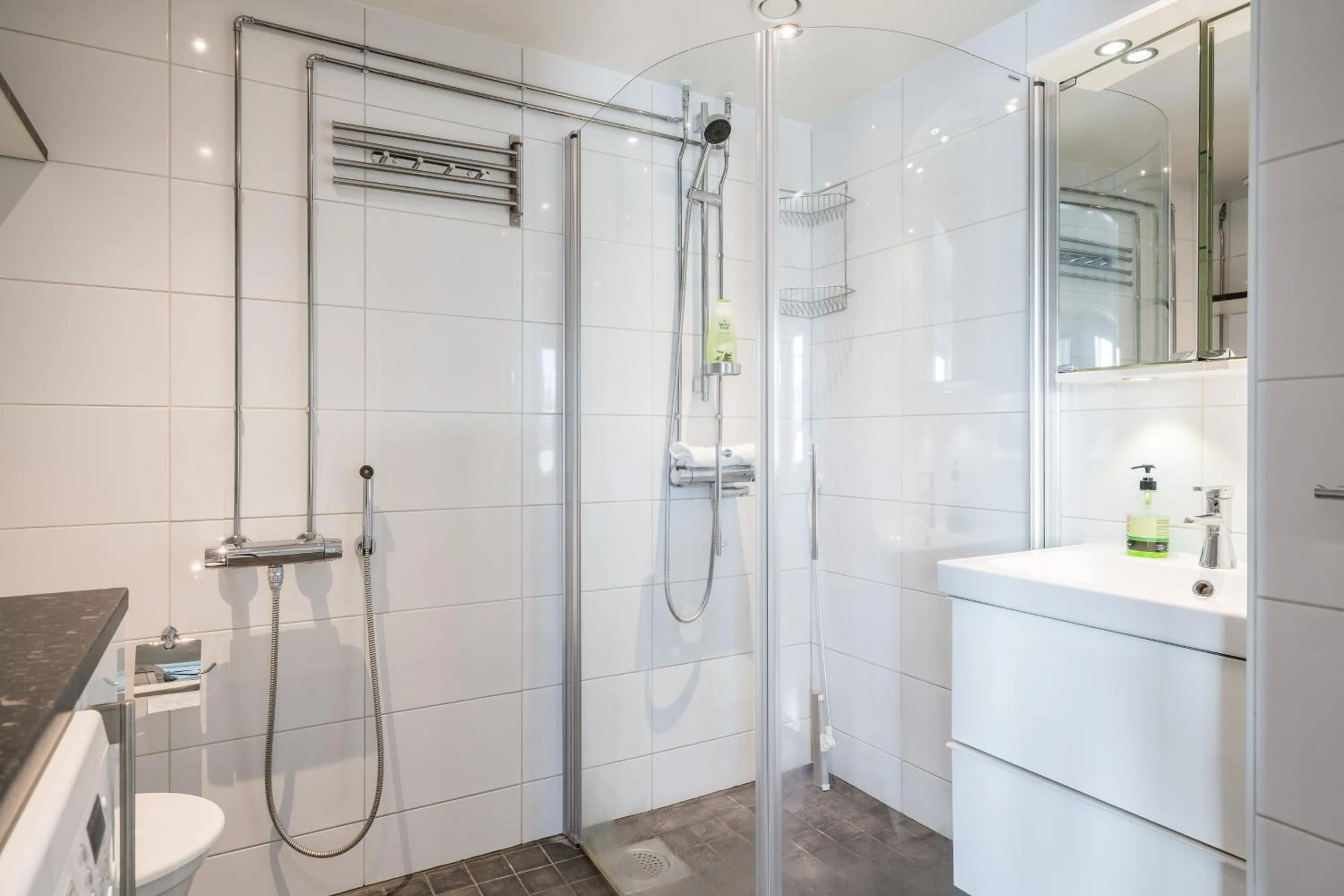 Bathroom in Hiisi Homes Helsinki Haaga