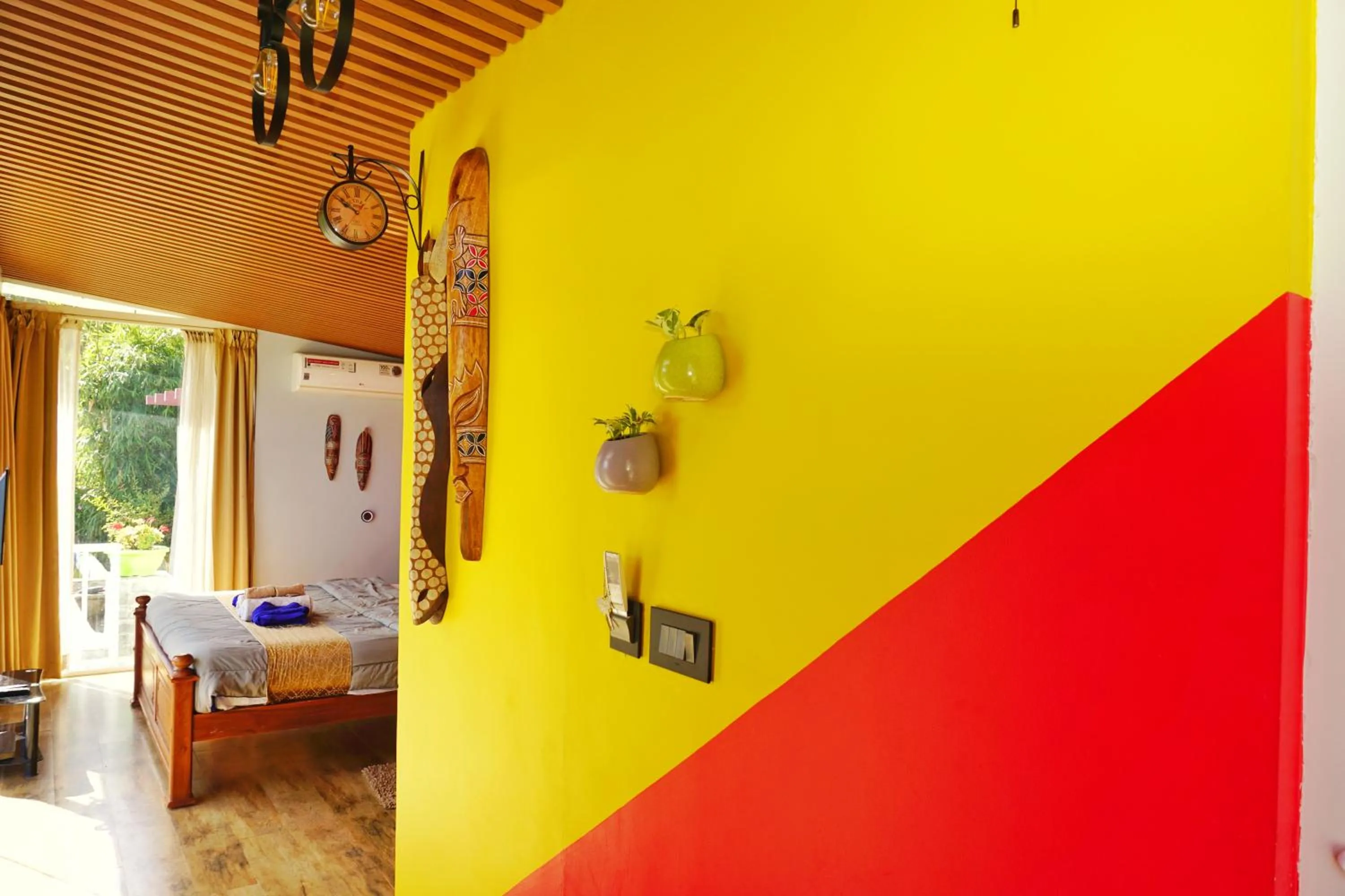 Facade/entrance in La Niebla Farm Resort