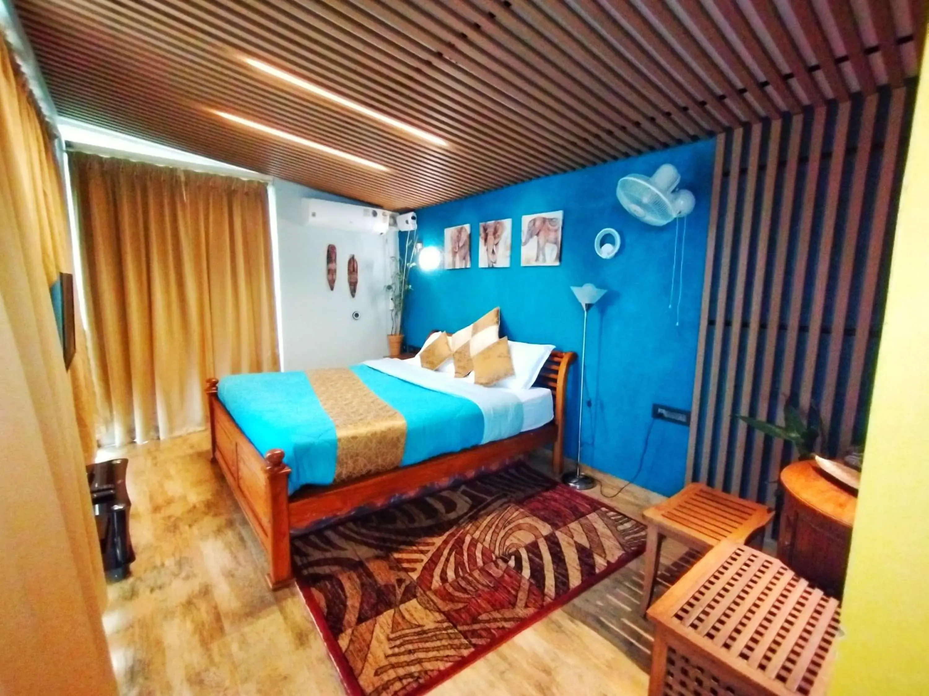 Bed in La Niebla Farm Resort Bed in La Niebla Farm Resort