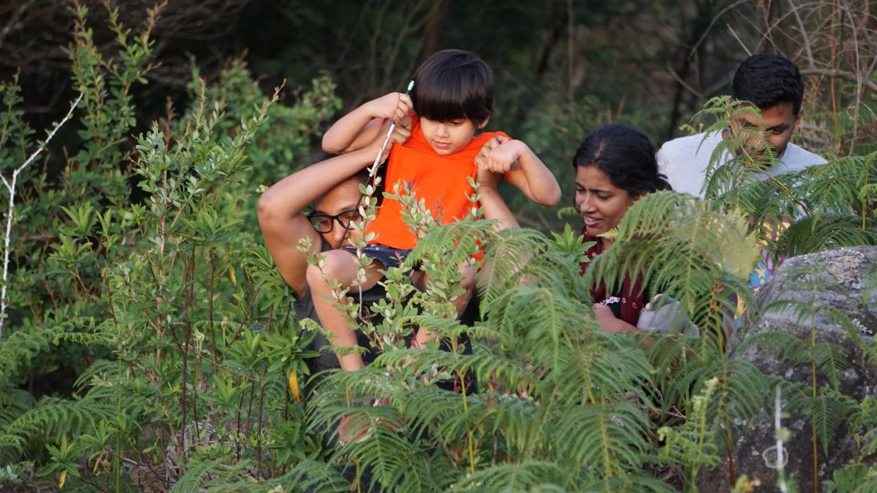 Hiking in La Niebla Farm Resort
