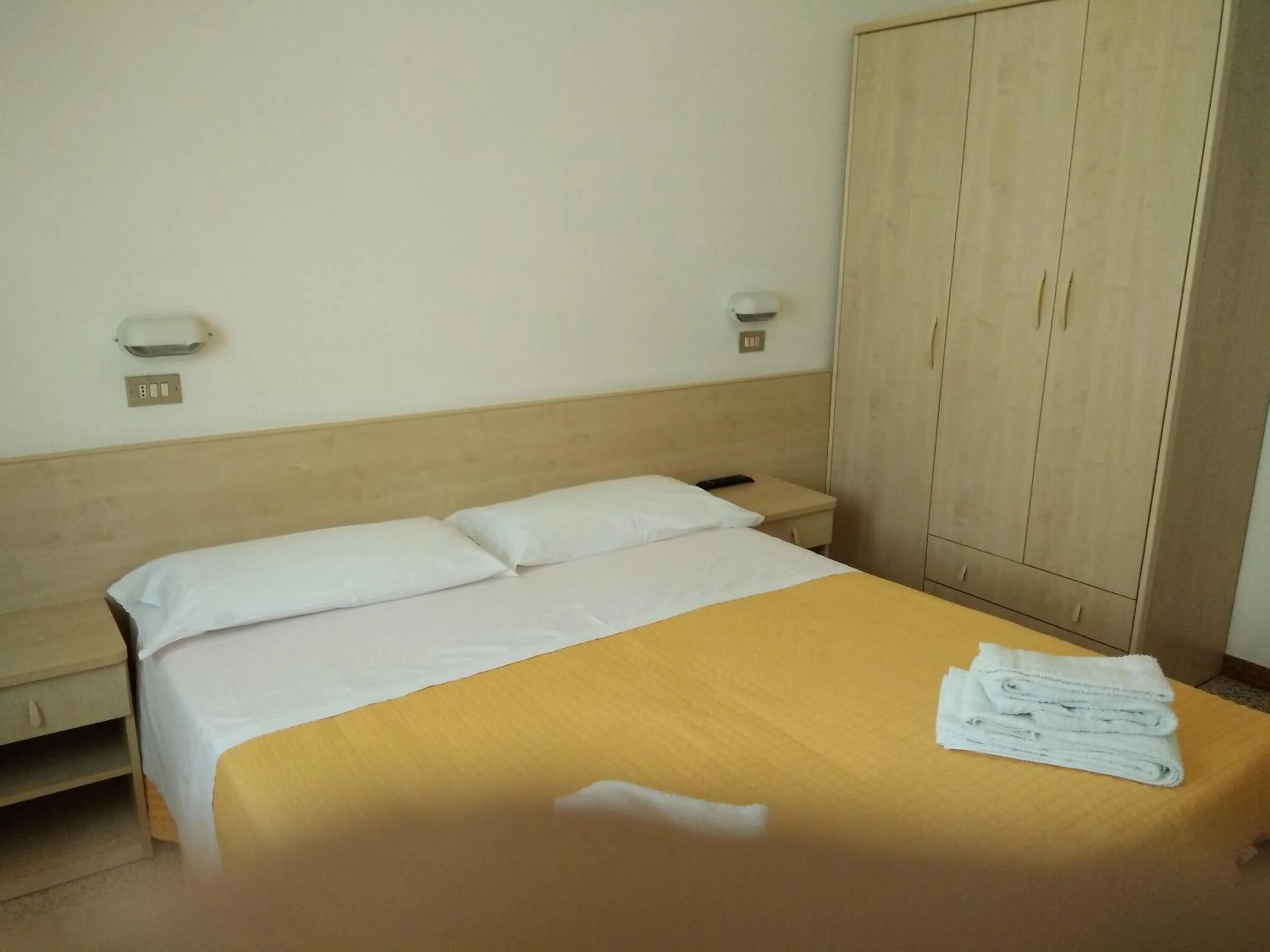 Bed in Hotel Niagara