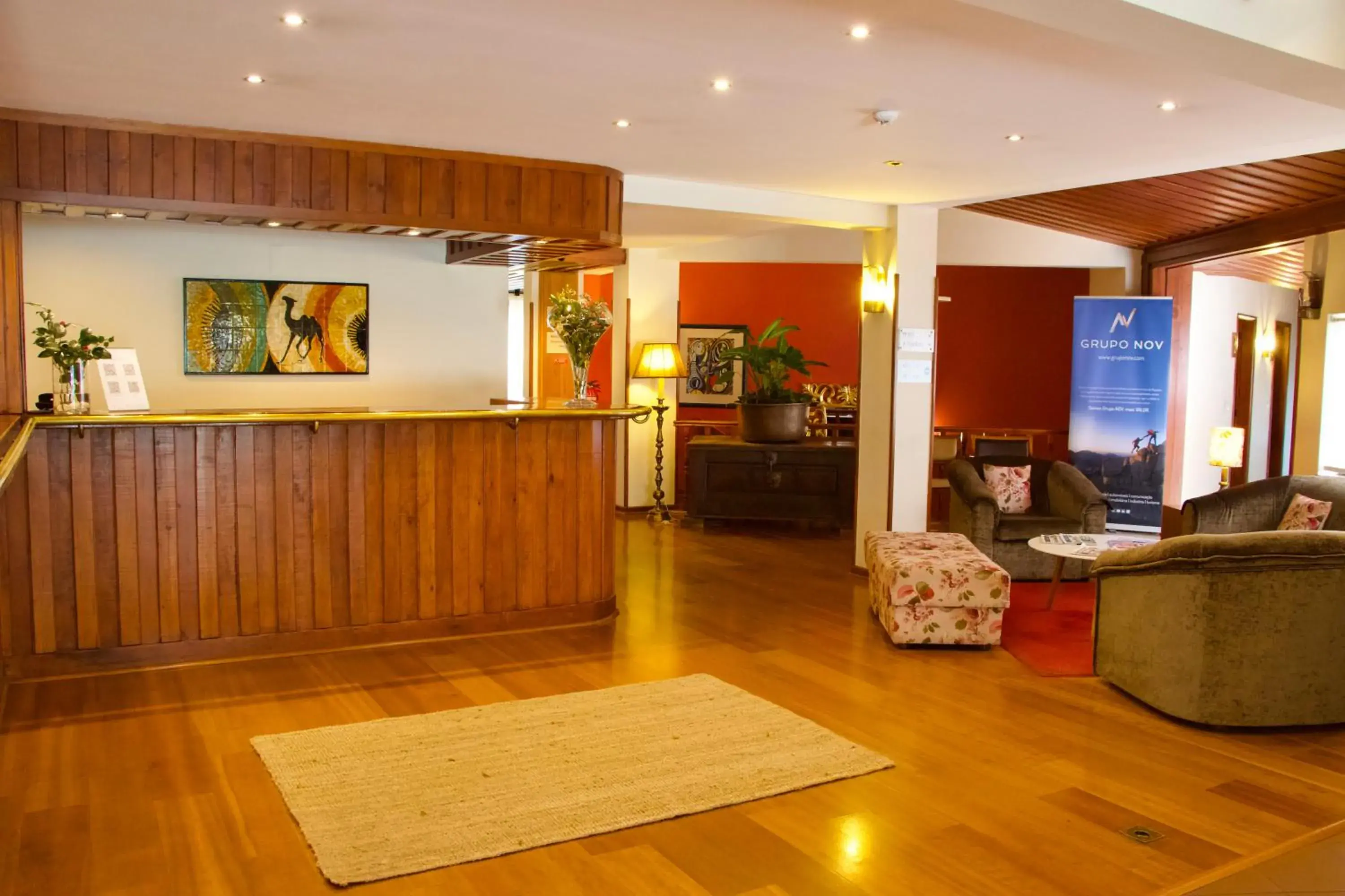 Lobby or reception in Hotel Eurosol Seia Camelo Lobby or reception in Hotel Eurosol Seia Camelo