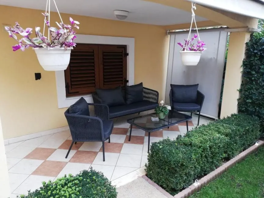 Garden view in Villa Ivana