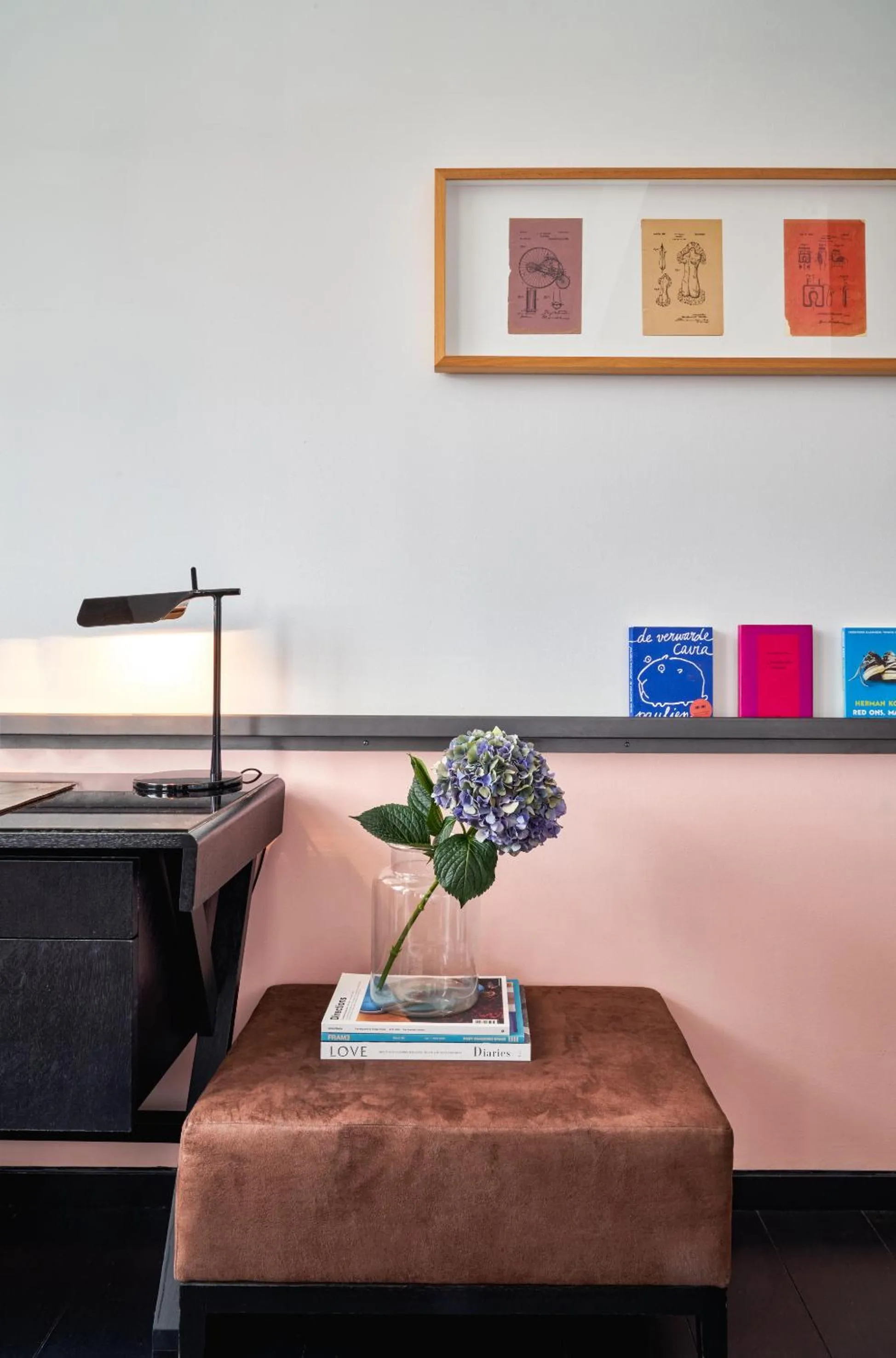 Decorative detail in Sir Albert Hotel, part of Sircle Collection