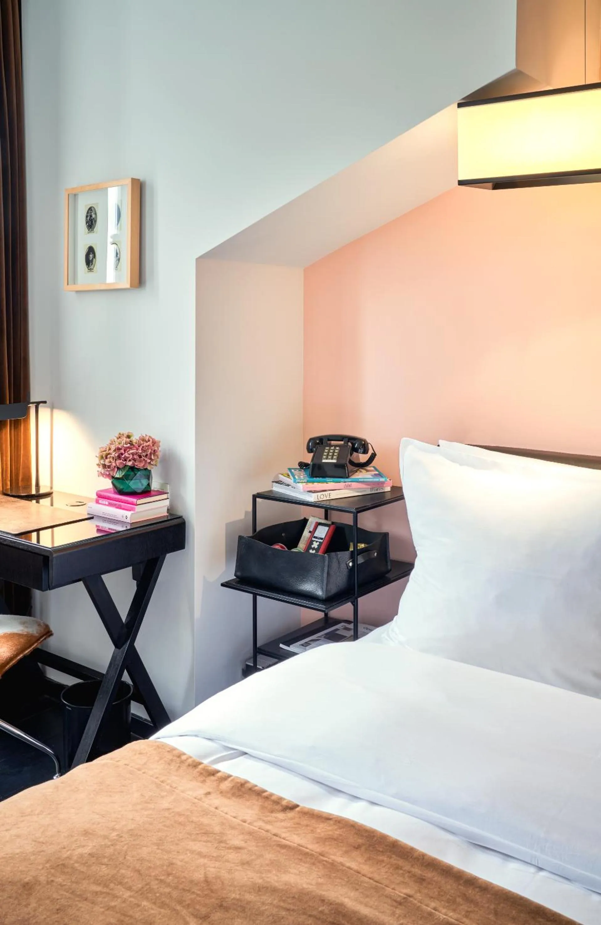 Bed in Sir Albert Hotel, part of Sircle Collection