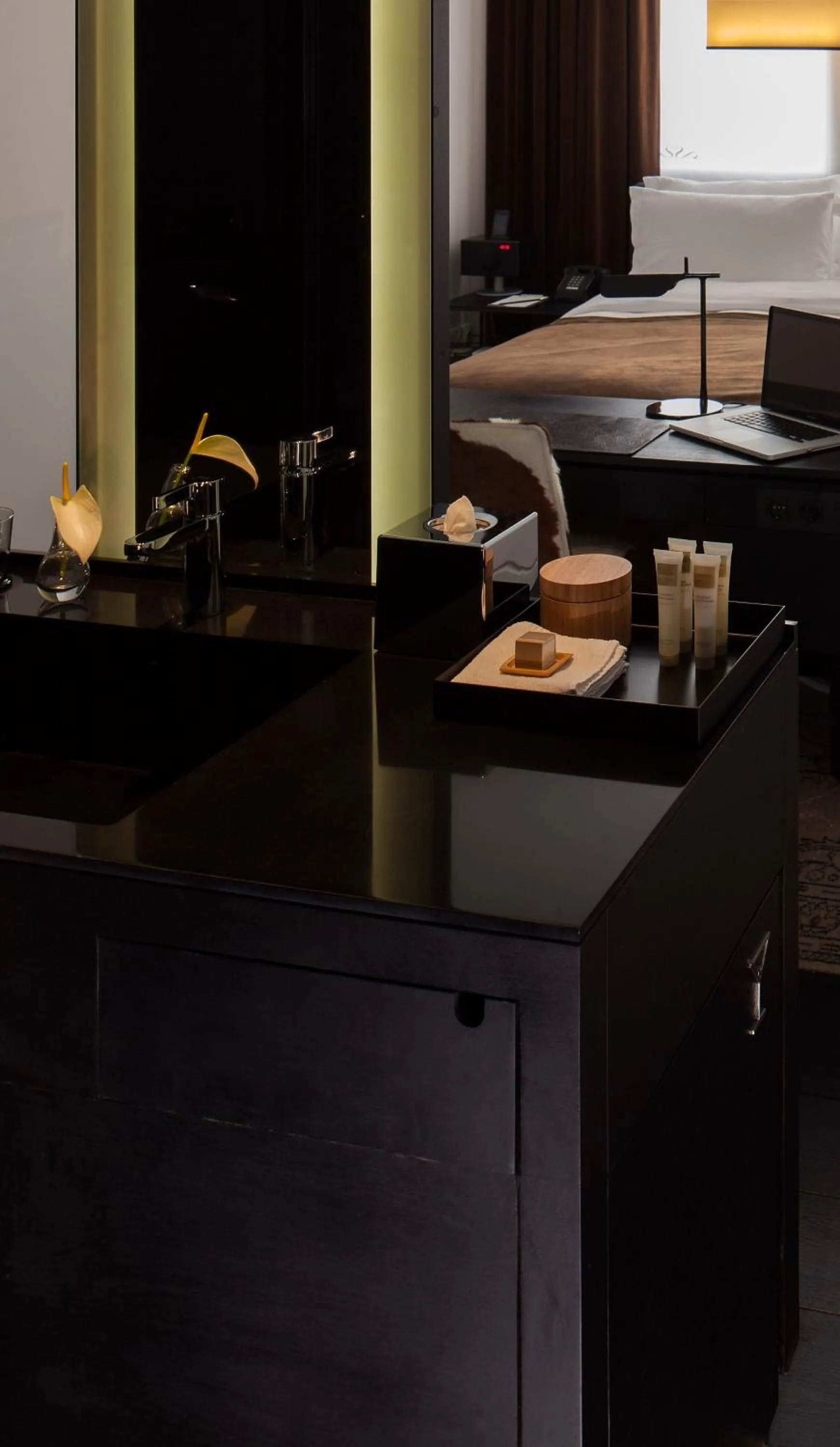 Bed in Sir Albert Hotel, part of Sircle Collection