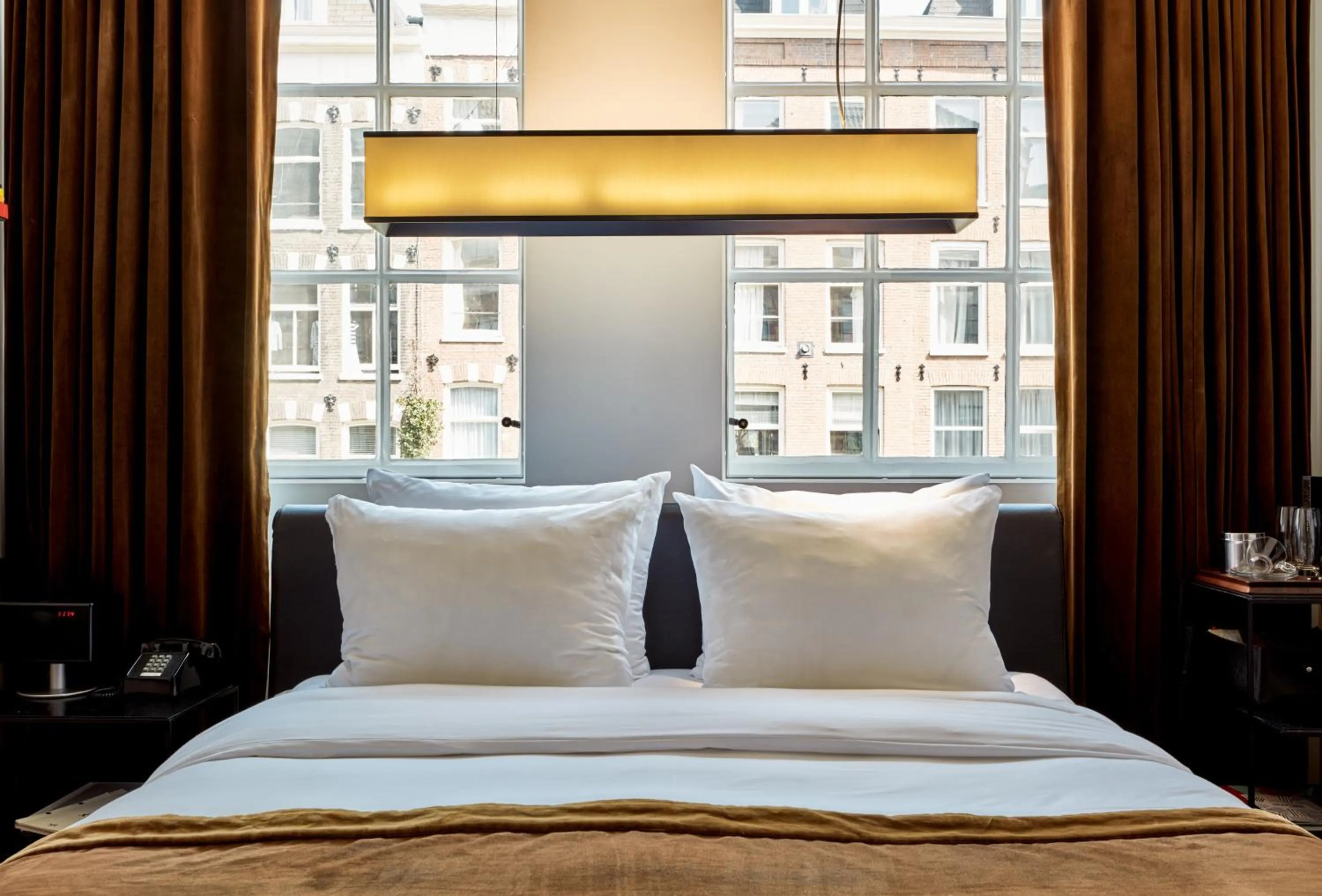 Bed in Sir Albert Hotel, part of Sircle Collection