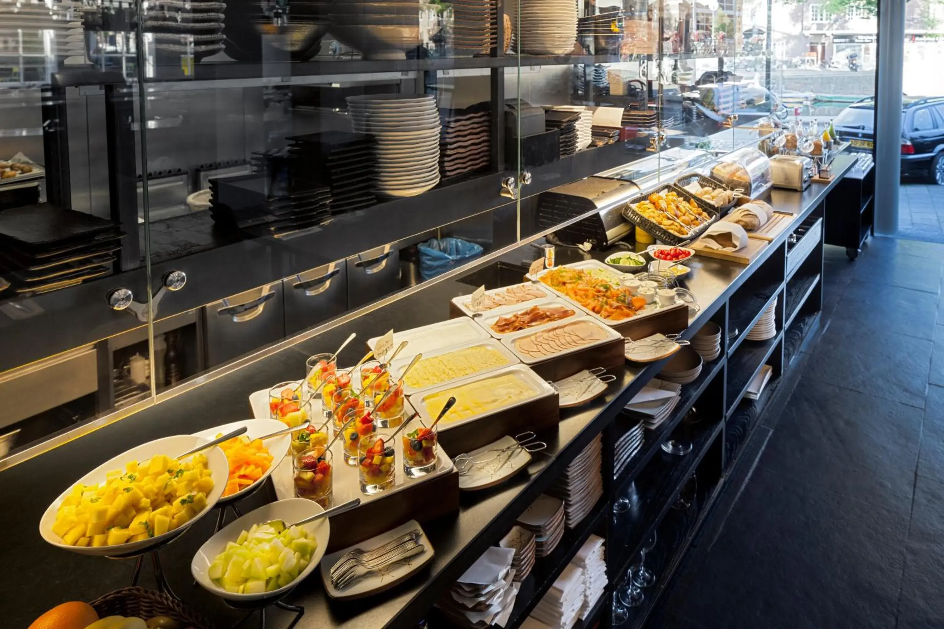 Buffet breakfast in Sir Albert Hotel, part of Sircle Collection Buffet breakfast in Sir Albert Hotel, part of Sircle Collection