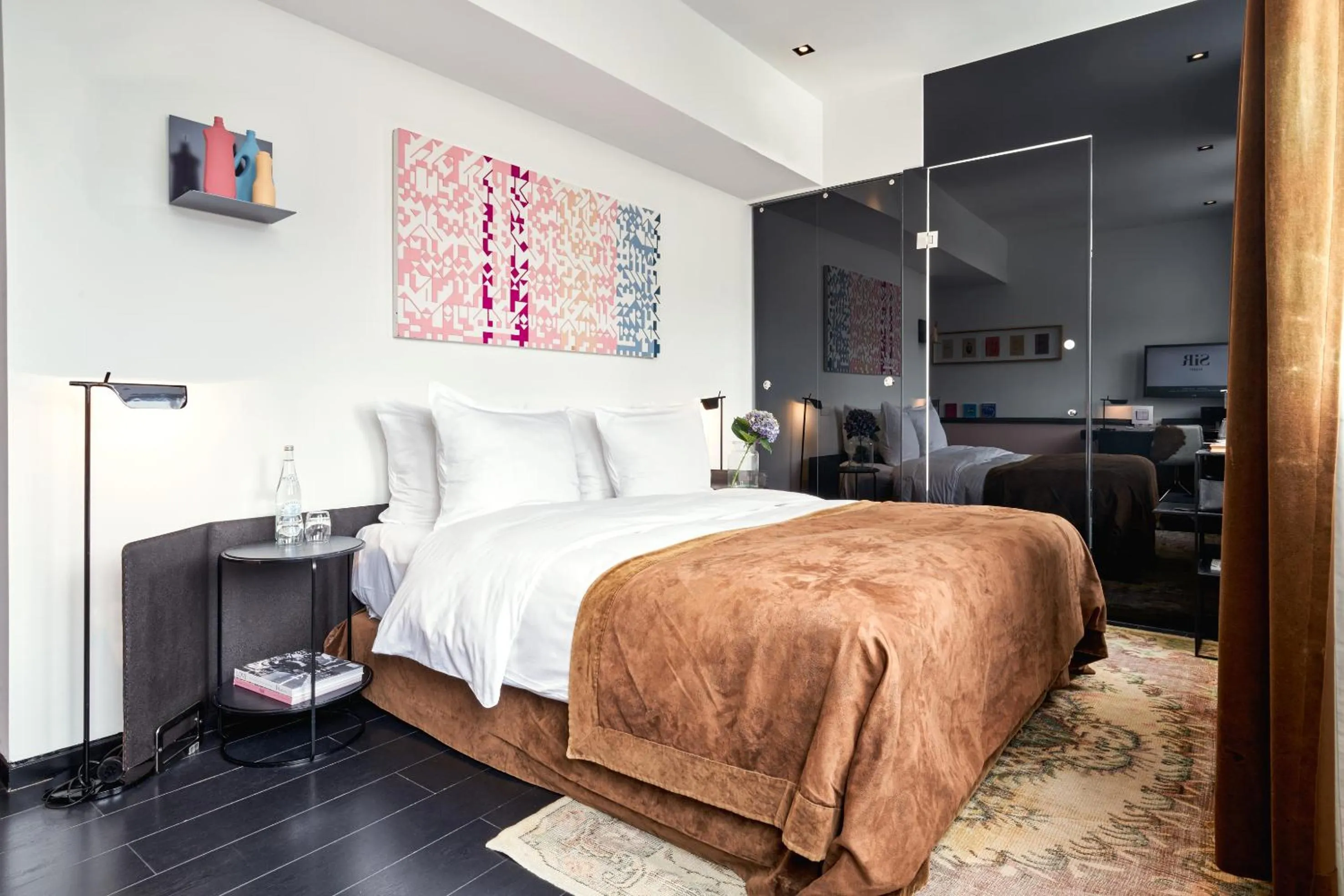 Bed in Sir Albert Hotel, part of Sircle Collection