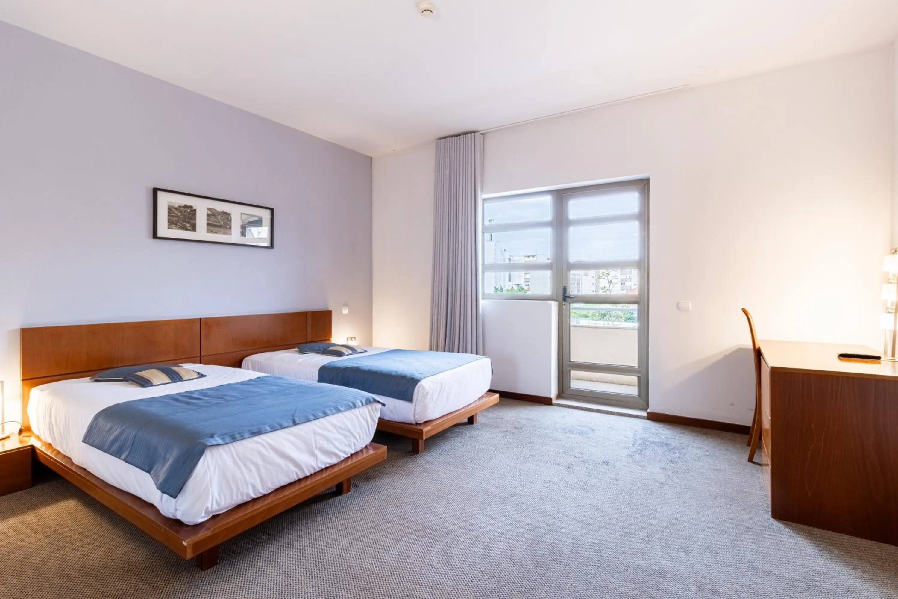 Bed in Hotel La Fontaine