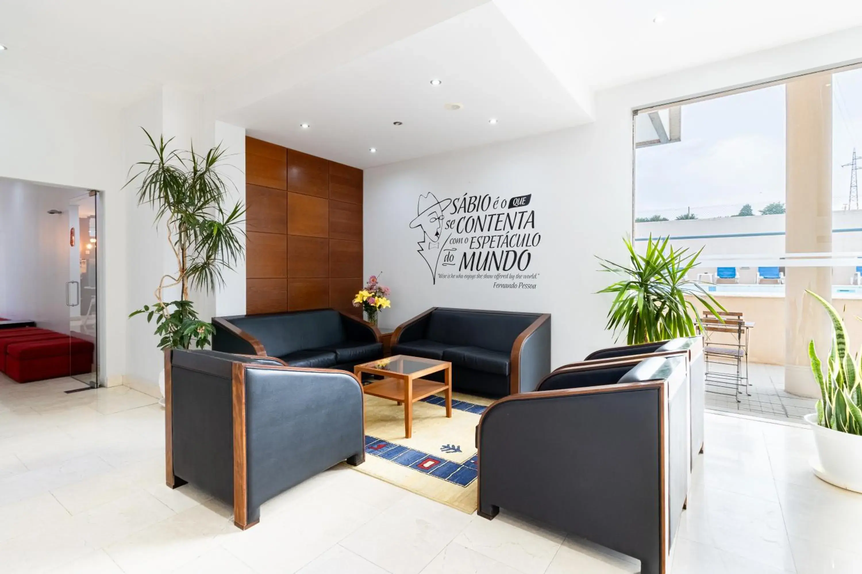 Lobby or reception in Hotel La Fontaine Lobby or reception in Hotel La Fontaine