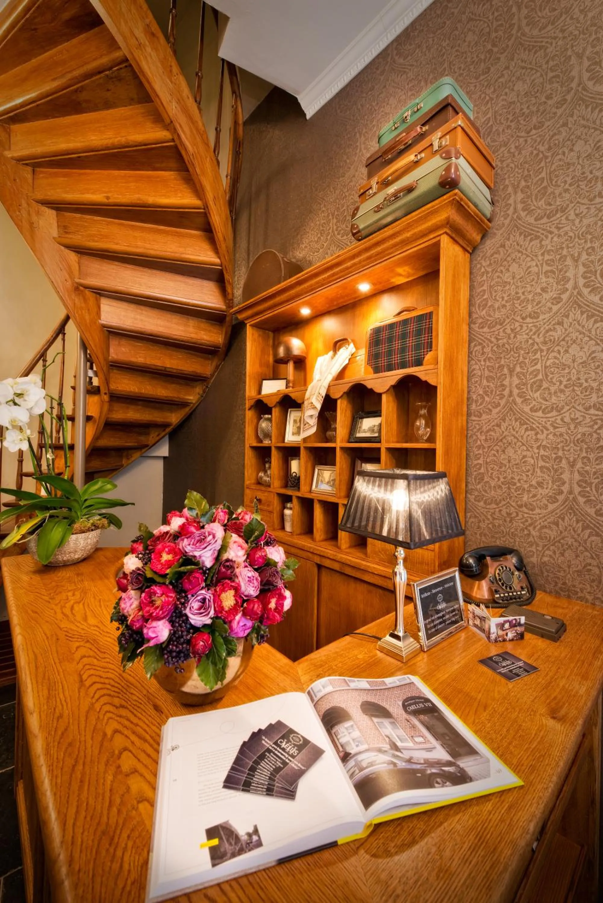 Lobby or reception in Boutique Hotel Caelus VII