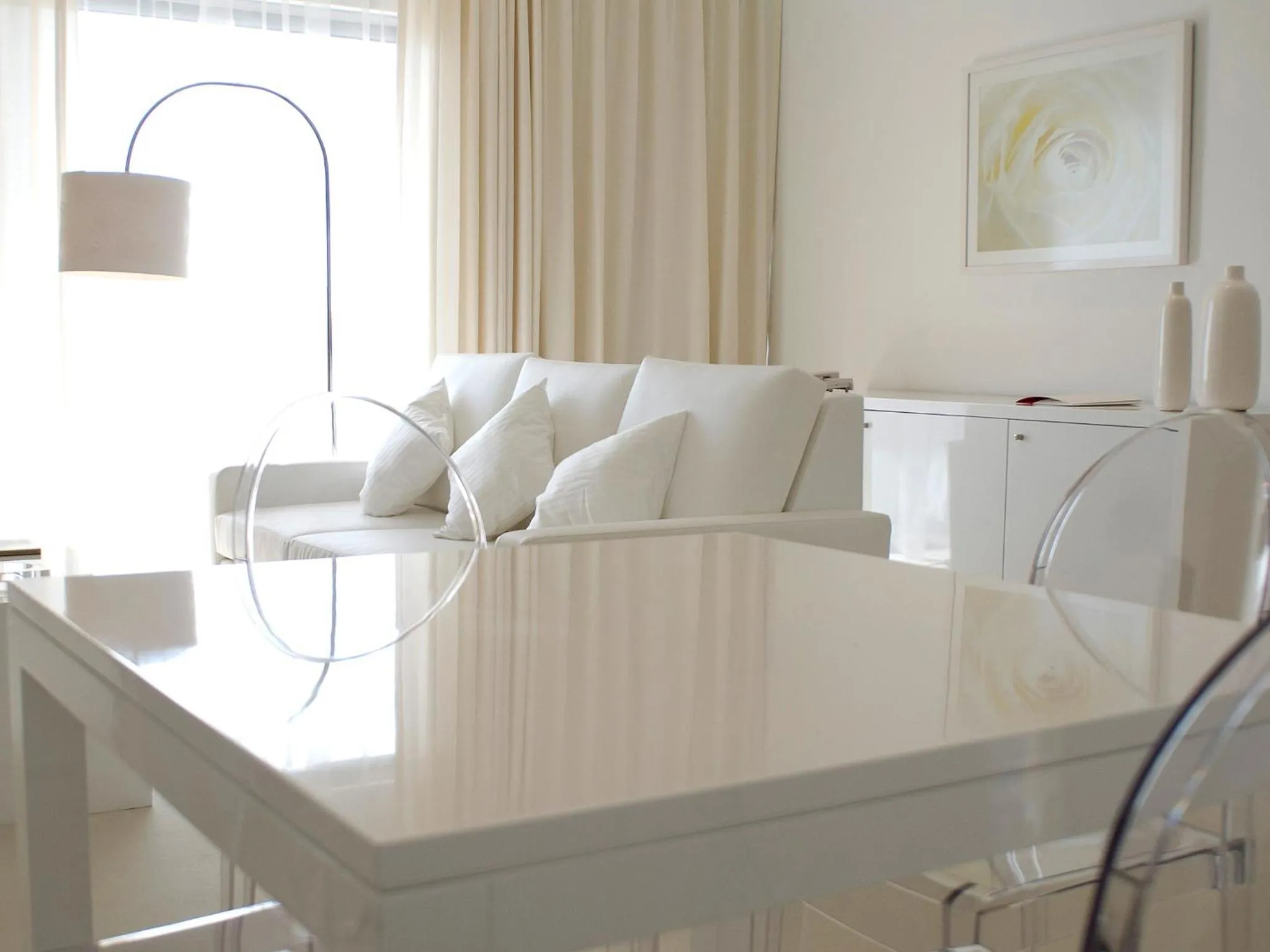 Living room, Bed in Lutecia Smart Design Hotel