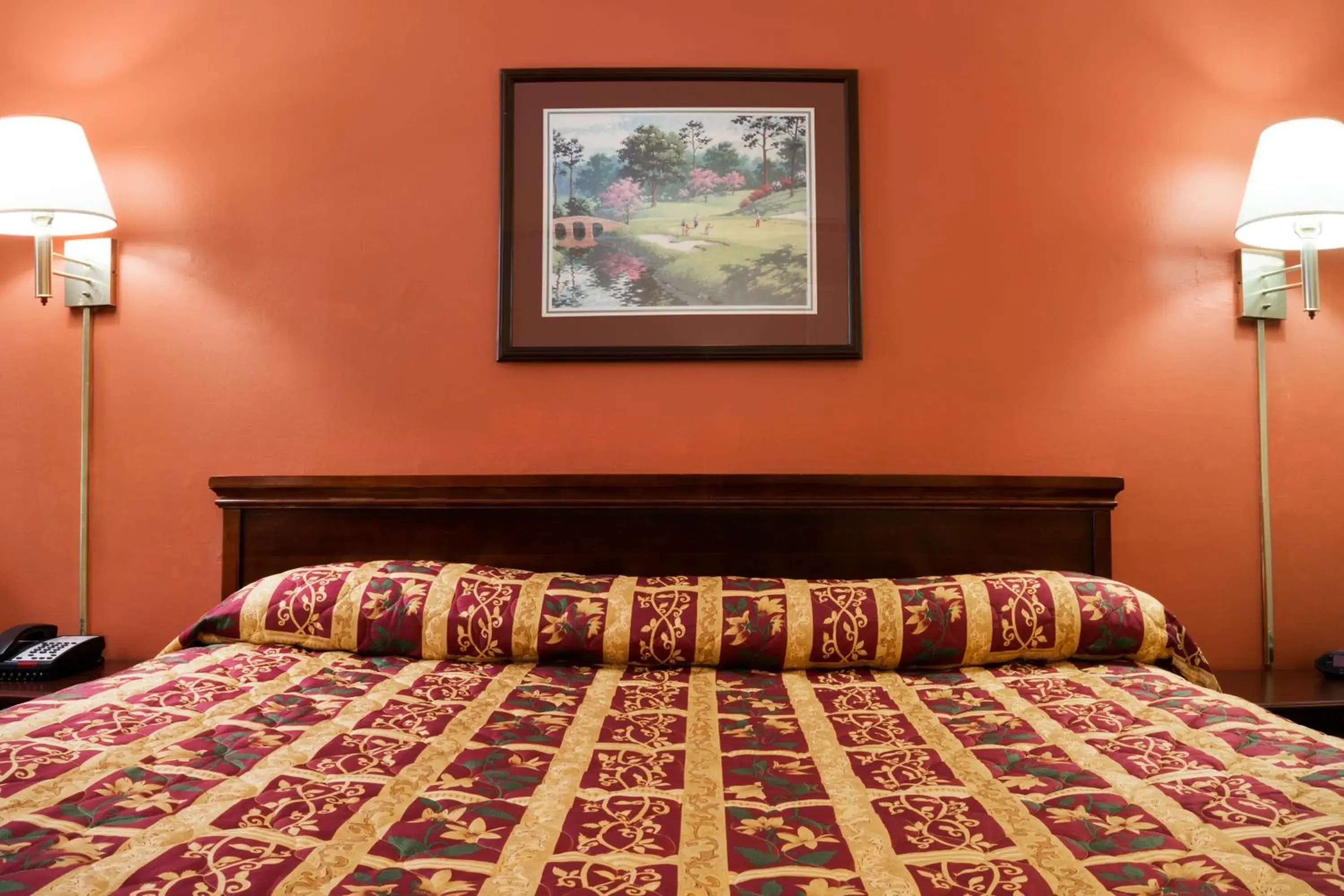 Bed in Knights Inn Aiken Bed in Knights Inn Aiken