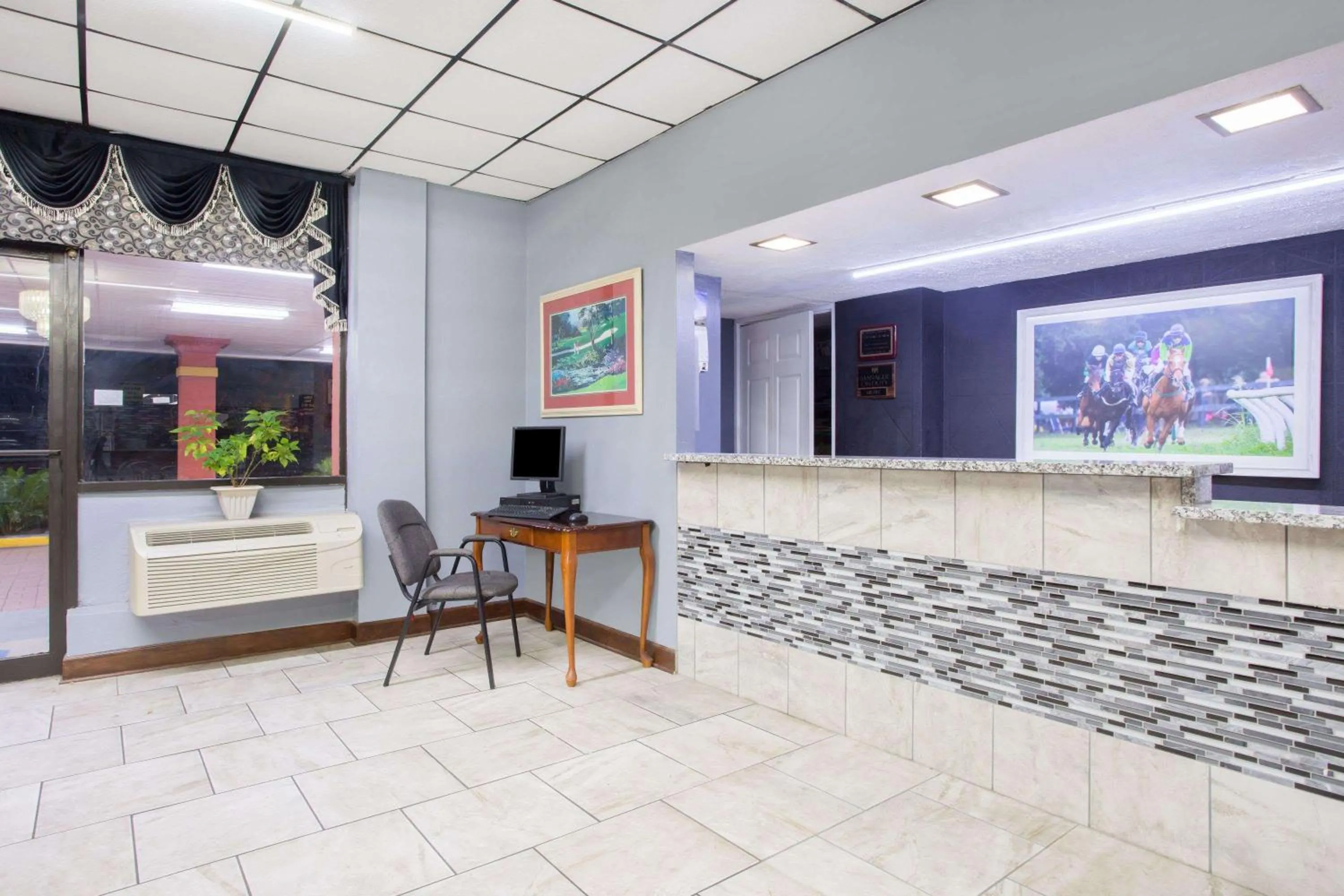 Lobby or reception in Knights Inn Aiken