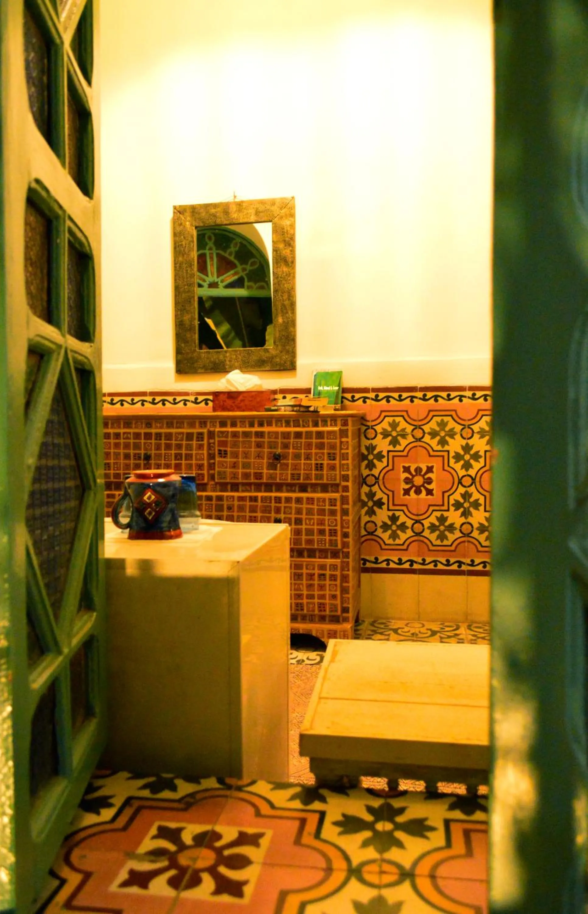 Decorative detail in Riad Dar Mchicha