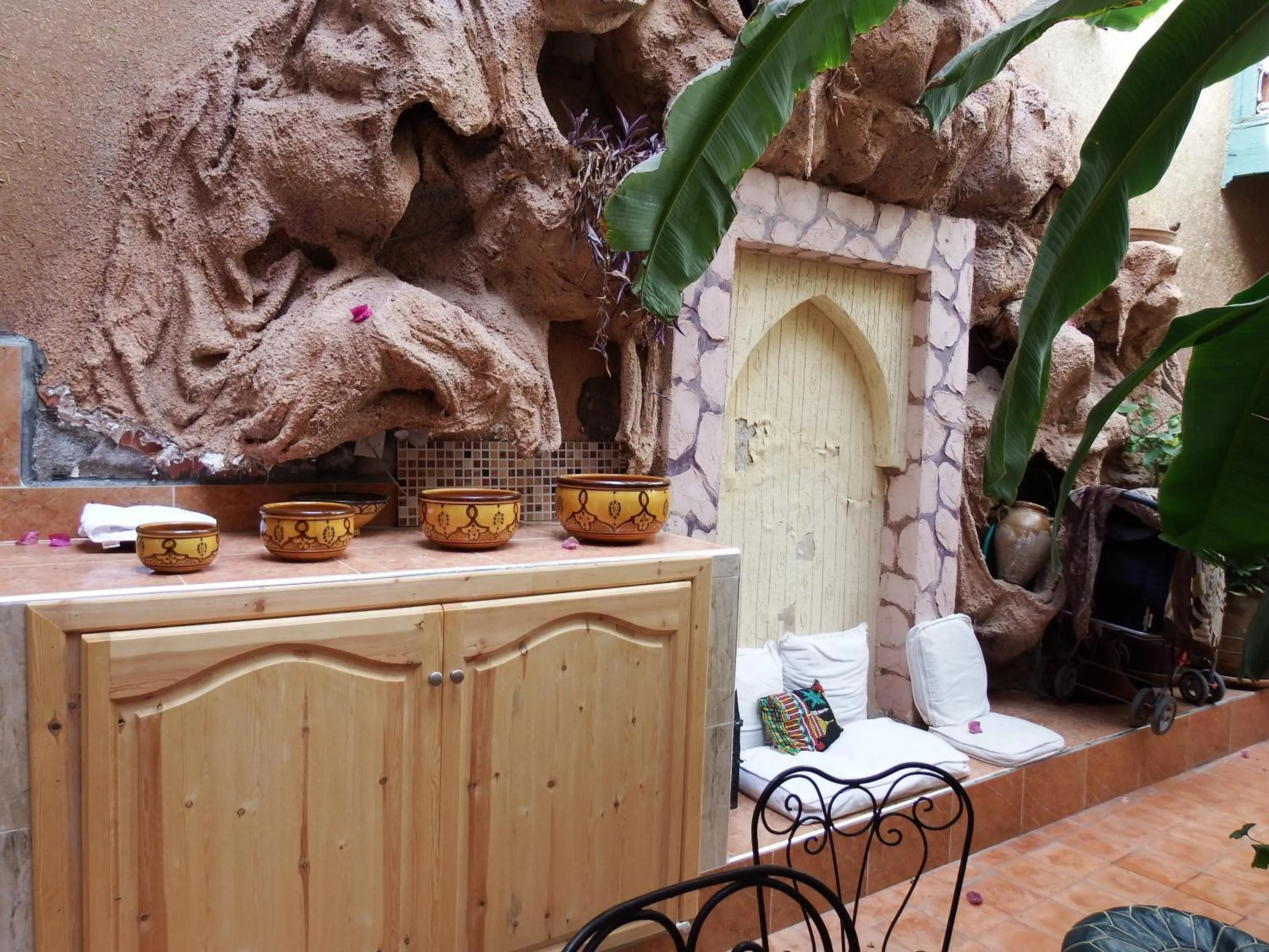 Patio in Riad Dar Mchicha